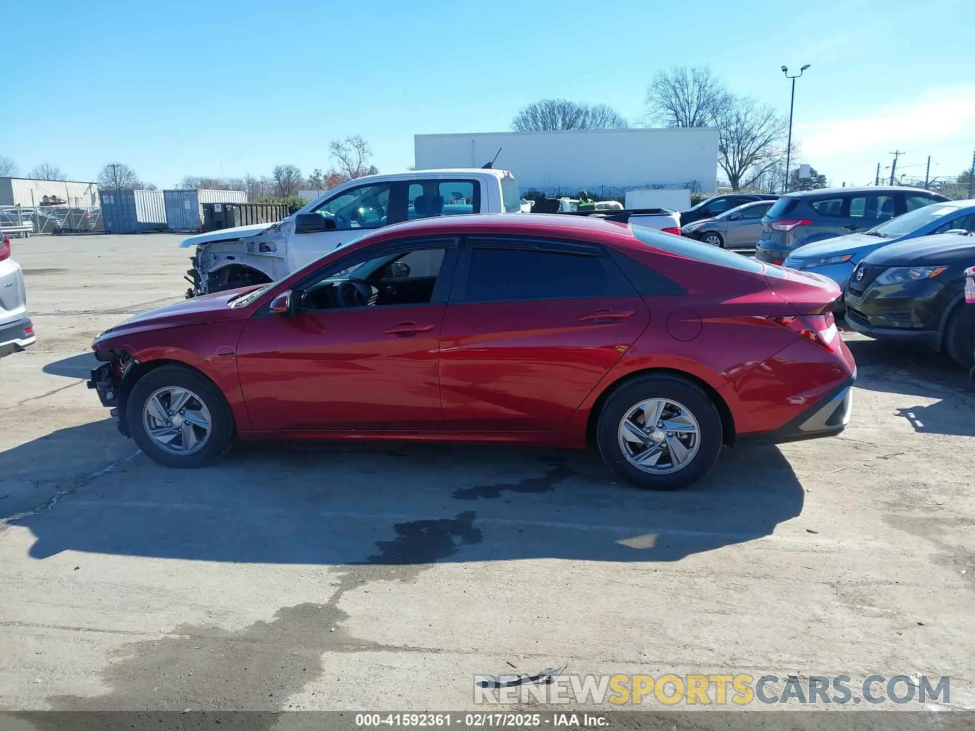 14 Photograph of a damaged car KMHLL4DG1RU689406 HYUNDAI ELANTRA 2024