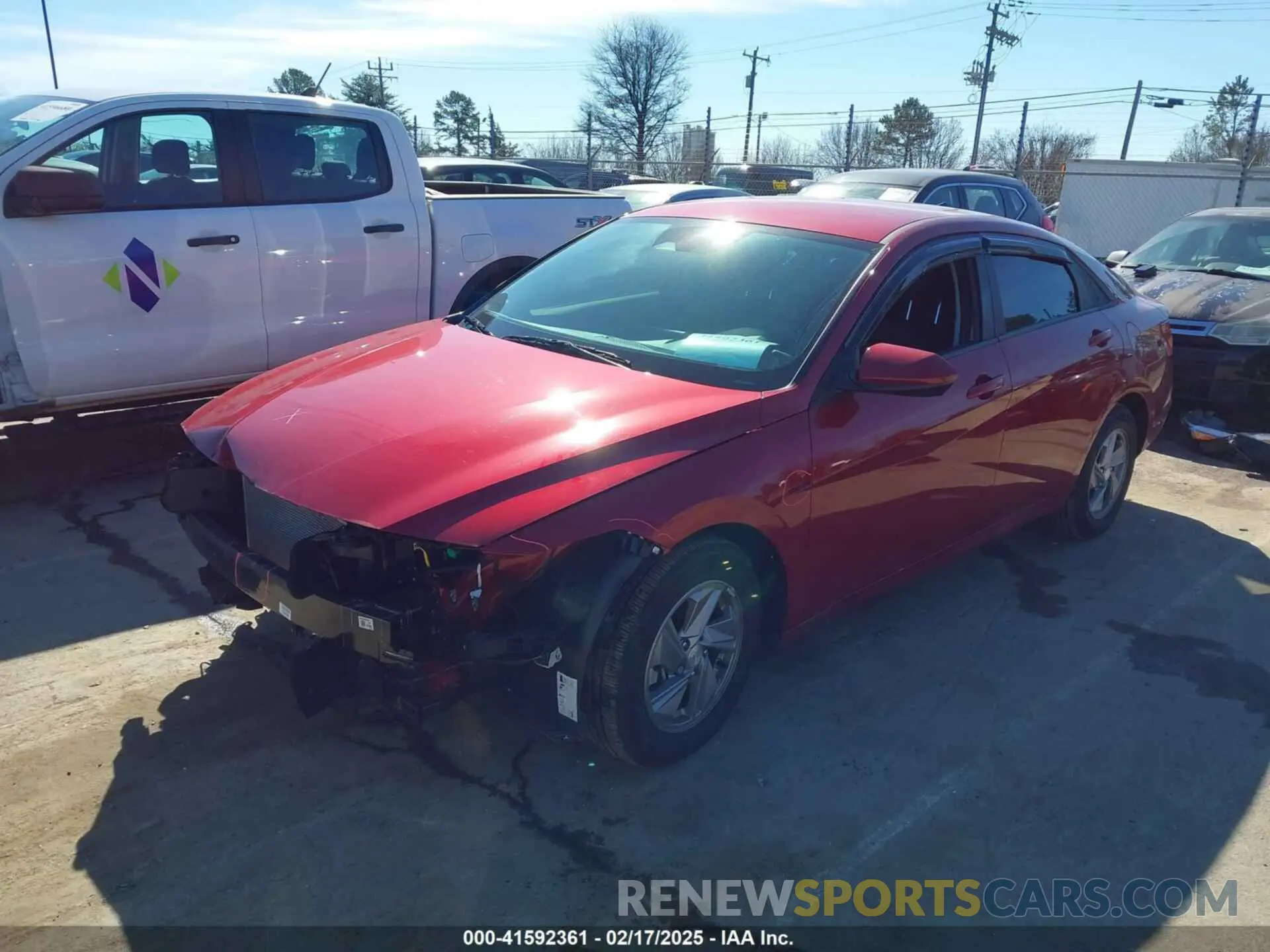 2 Photograph of a damaged car KMHLL4DG1RU689406 HYUNDAI ELANTRA 2024