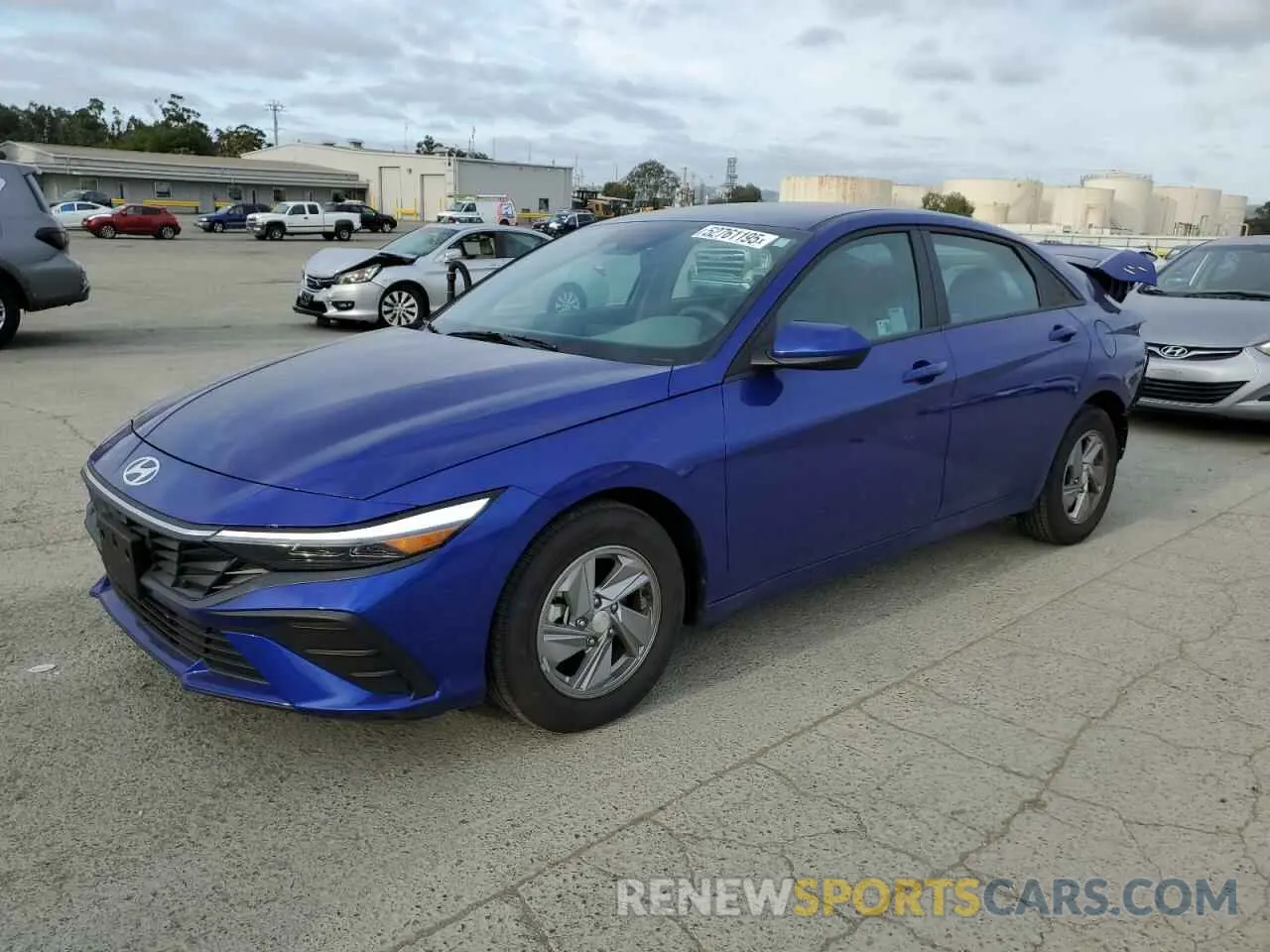 1 Photograph of a damaged car KMHLL4DG1RU721688 HYUNDAI ELANTRA 2024