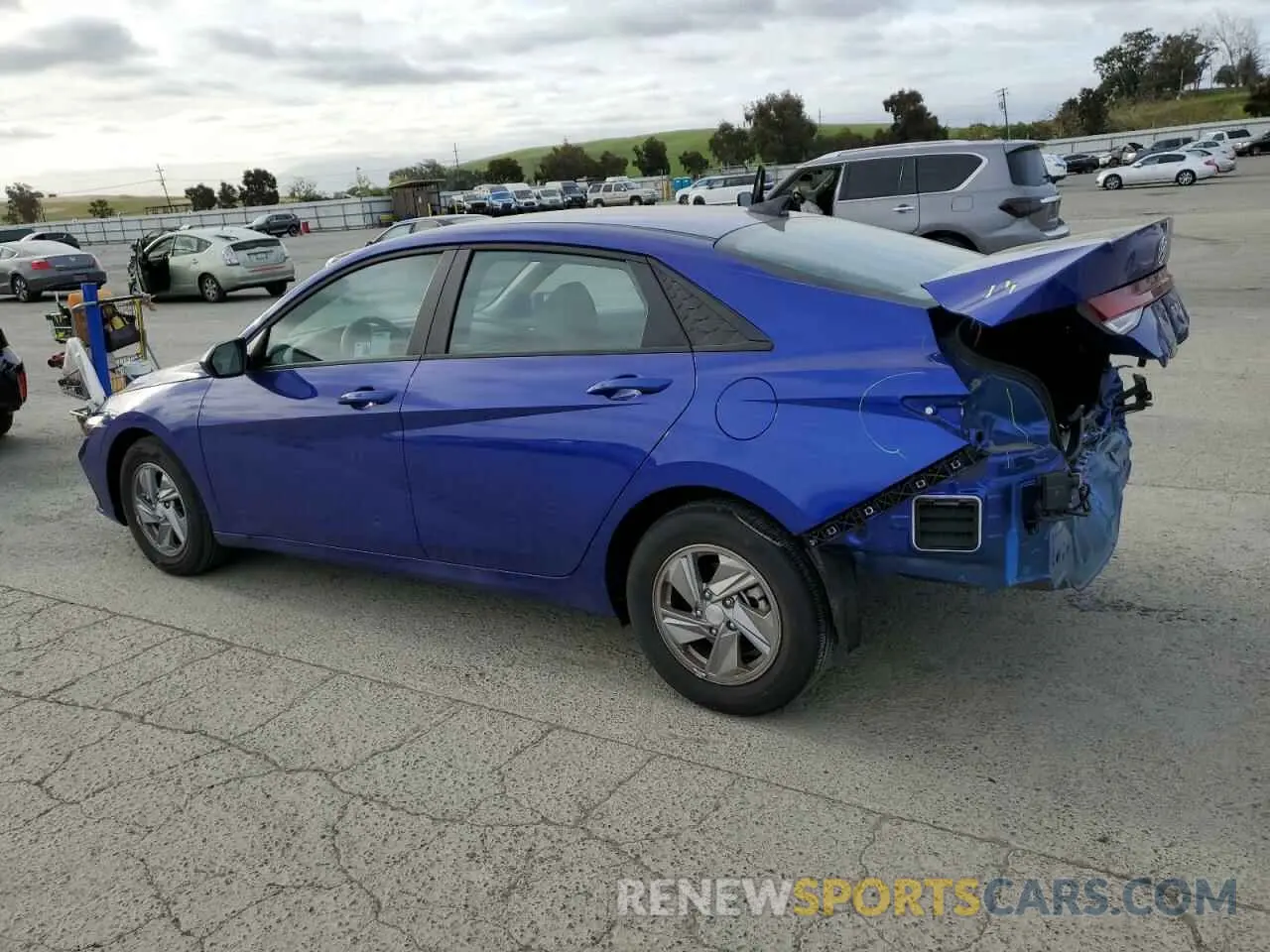 2 Photograph of a damaged car KMHLL4DG1RU721688 HYUNDAI ELANTRA 2024
