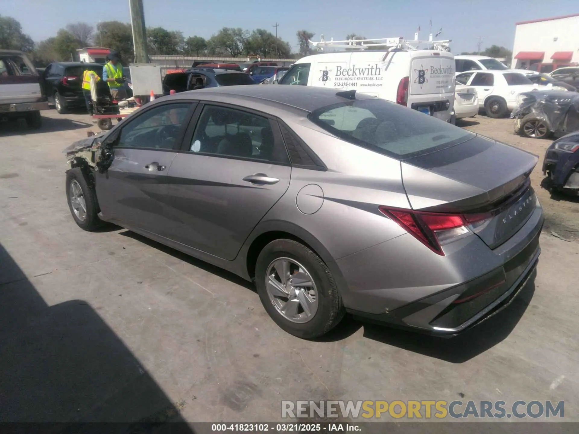 3 Photograph of a damaged car KMHLL4DG1RU834220 HYUNDAI ELANTRA 2024