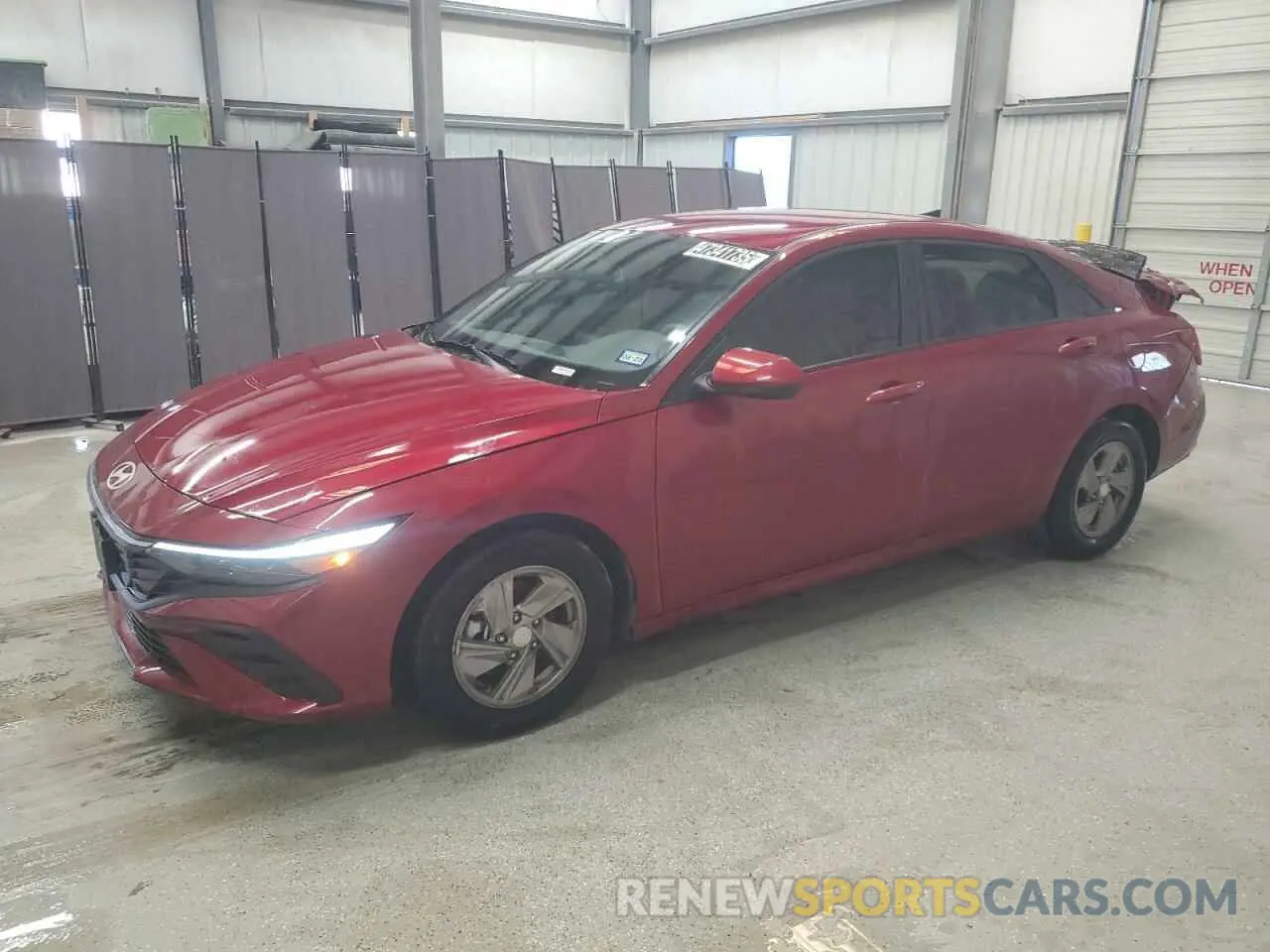1 Photograph of a damaged car KMHLL4DG1RU851860 HYUNDAI ELANTRA 2024