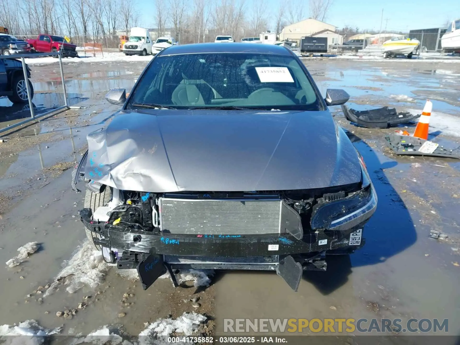 13 Photograph of a damaged car KMHLL4DG2RU826658 HYUNDAI ELANTRA 2024