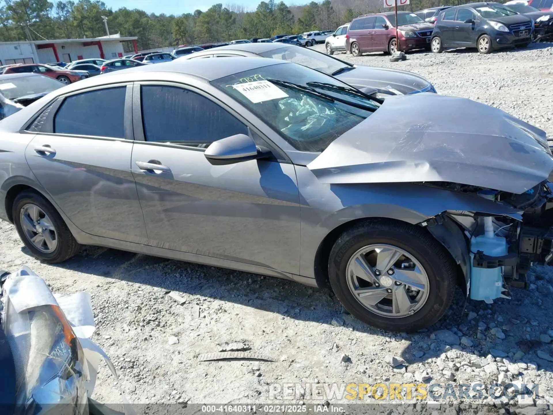 13 Photograph of a damaged car KMHLL4DG3RU723300 HYUNDAI ELANTRA 2024
