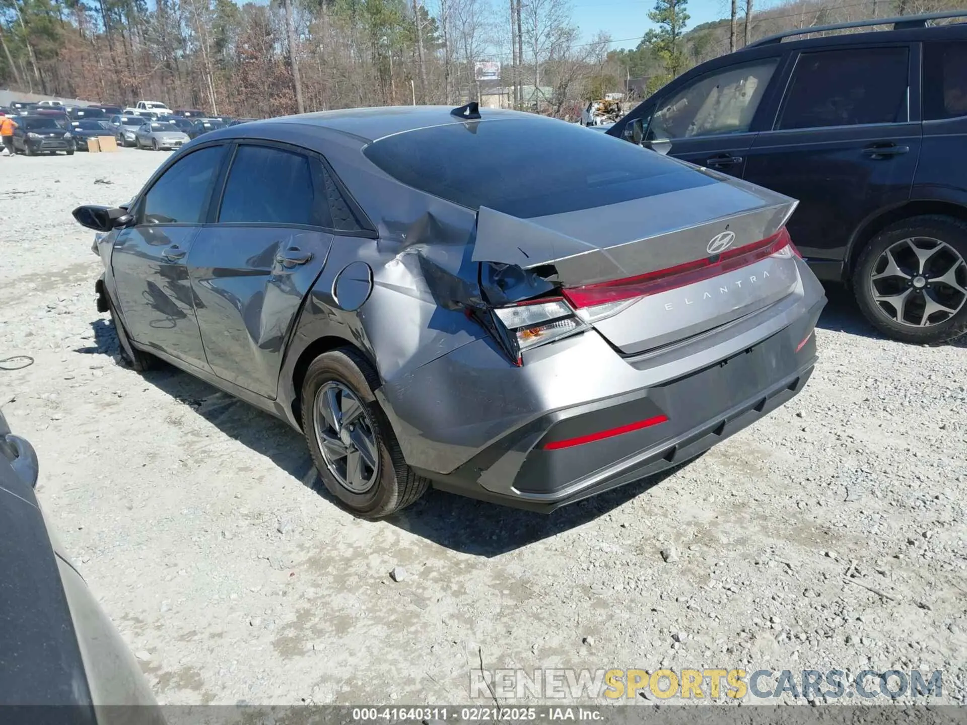 3 Photograph of a damaged car KMHLL4DG3RU723300 HYUNDAI ELANTRA 2024