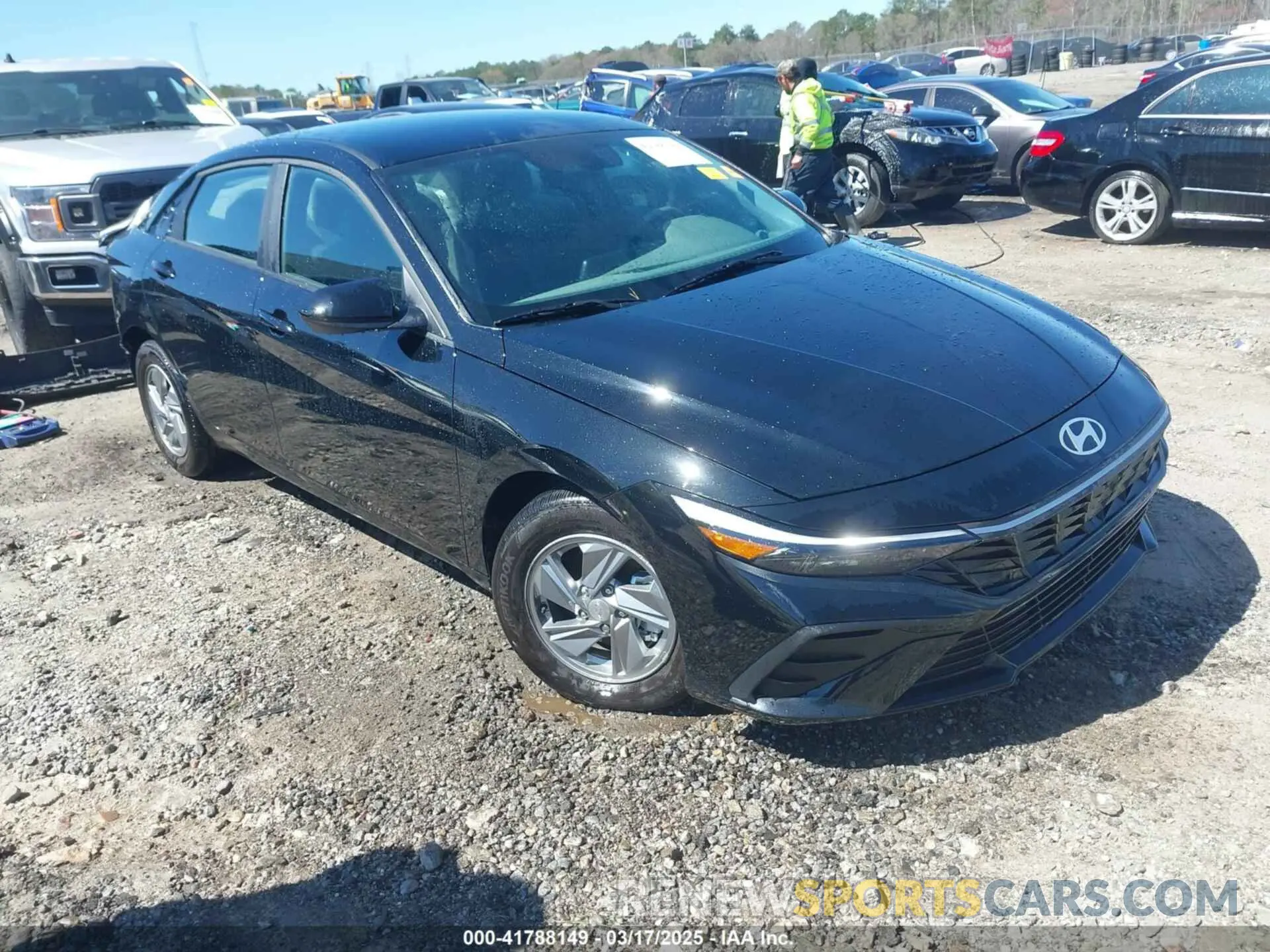 1 Photograph of a damaged car KMHLL4DG3RU772187 HYUNDAI ELANTRA 2024