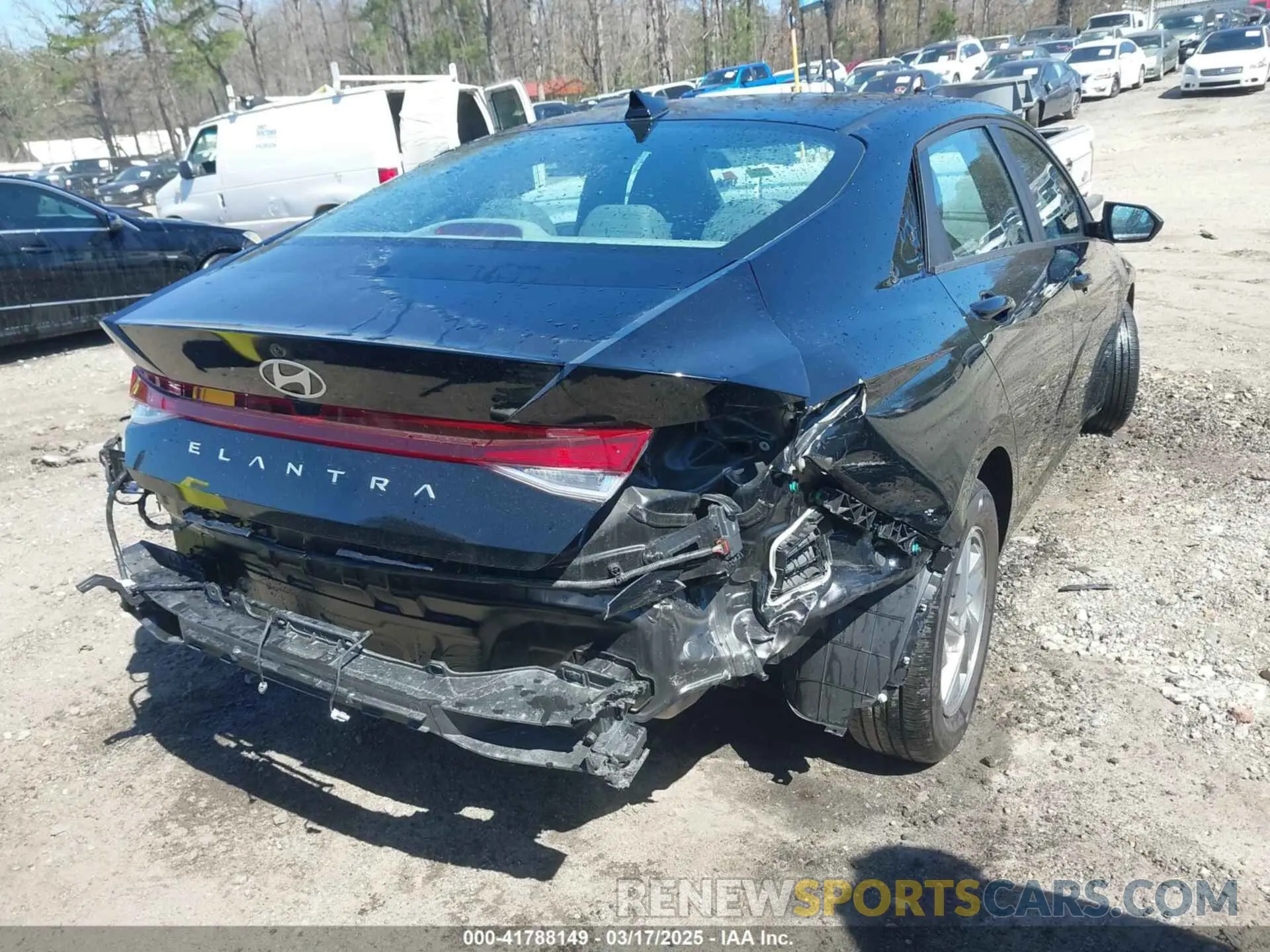 17 Photograph of a damaged car KMHLL4DG3RU772187 HYUNDAI ELANTRA 2024