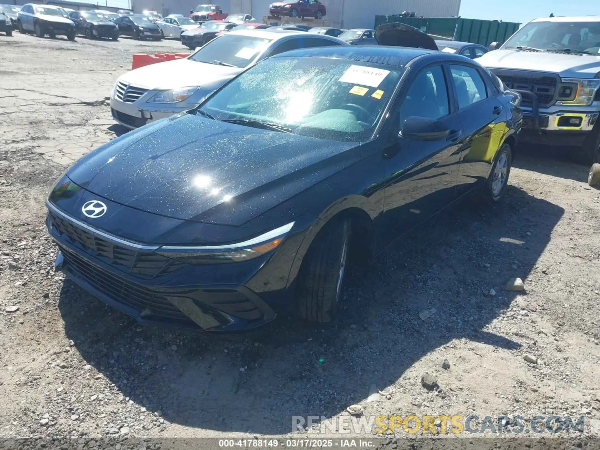 2 Photograph of a damaged car KMHLL4DG3RU772187 HYUNDAI ELANTRA 2024