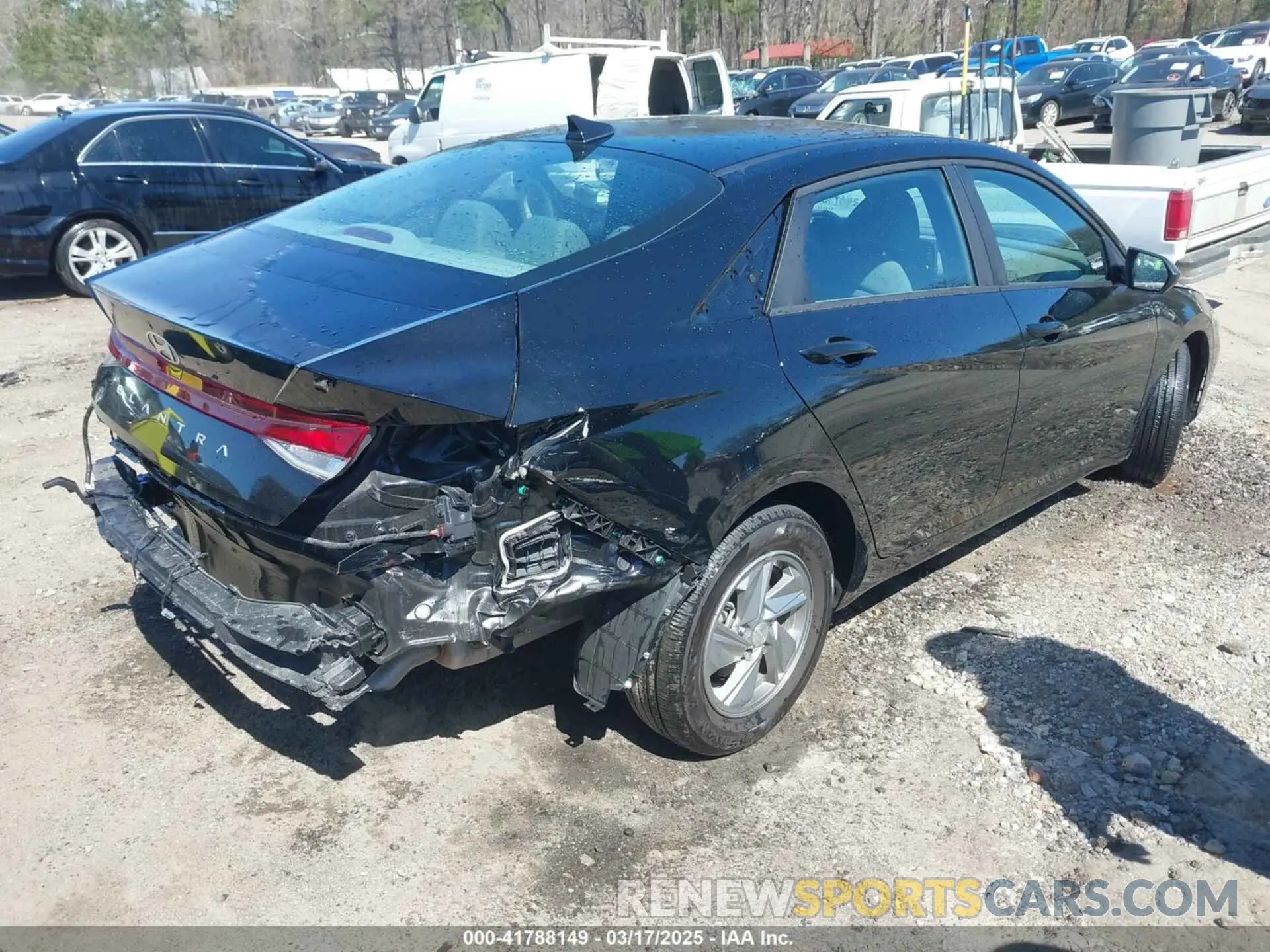 4 Photograph of a damaged car KMHLL4DG3RU772187 HYUNDAI ELANTRA 2024