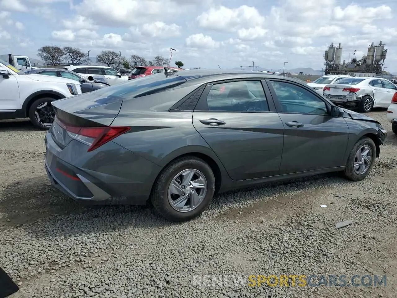 3 Photograph of a damaged car KMHLL4DG3RU797090 HYUNDAI ELANTRA 2024