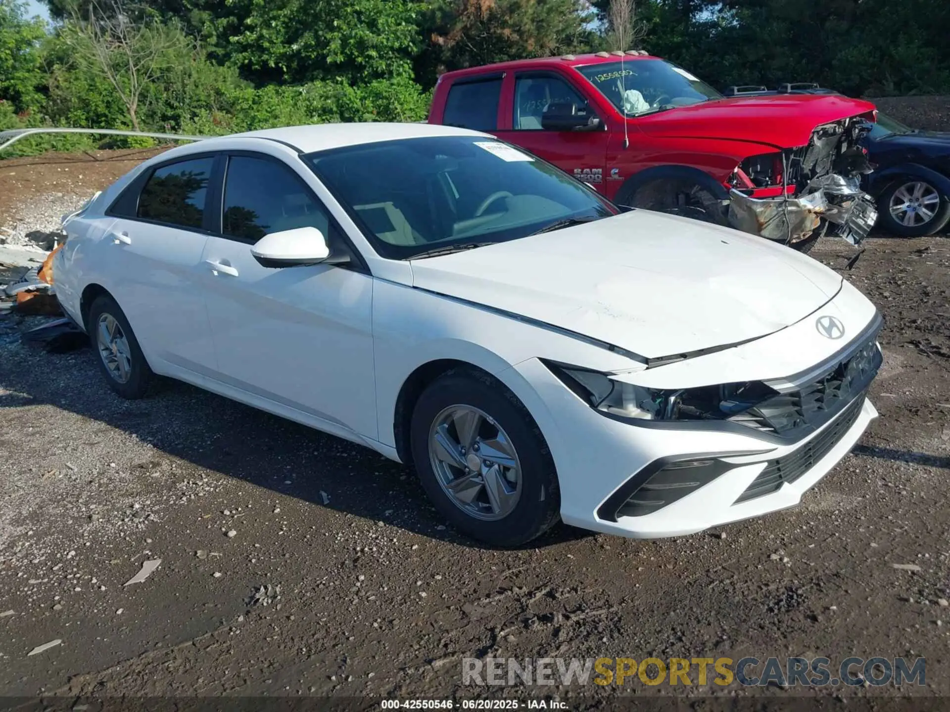 1 Photograph of a damaged car KMHLL4DG4RU727081 HYUNDAI ELANTRA 2024