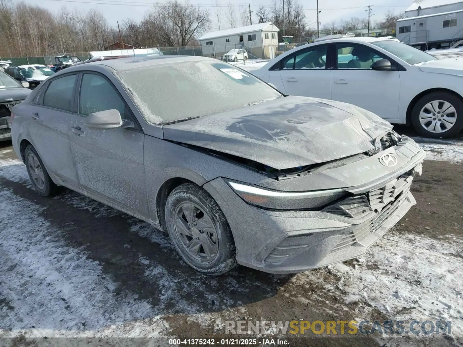 1 Photograph of a damaged car KMHLL4DG4RU833739 HYUNDAI ELANTRA 2024