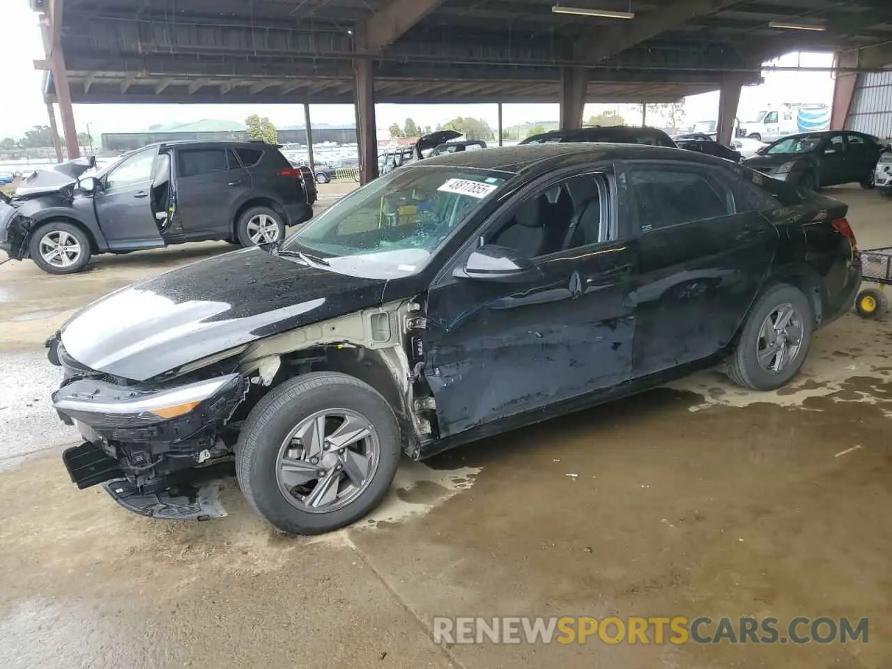 1 Photograph of a damaged car KMHLL4DG4RU842618 HYUNDAI ELANTRA 2024