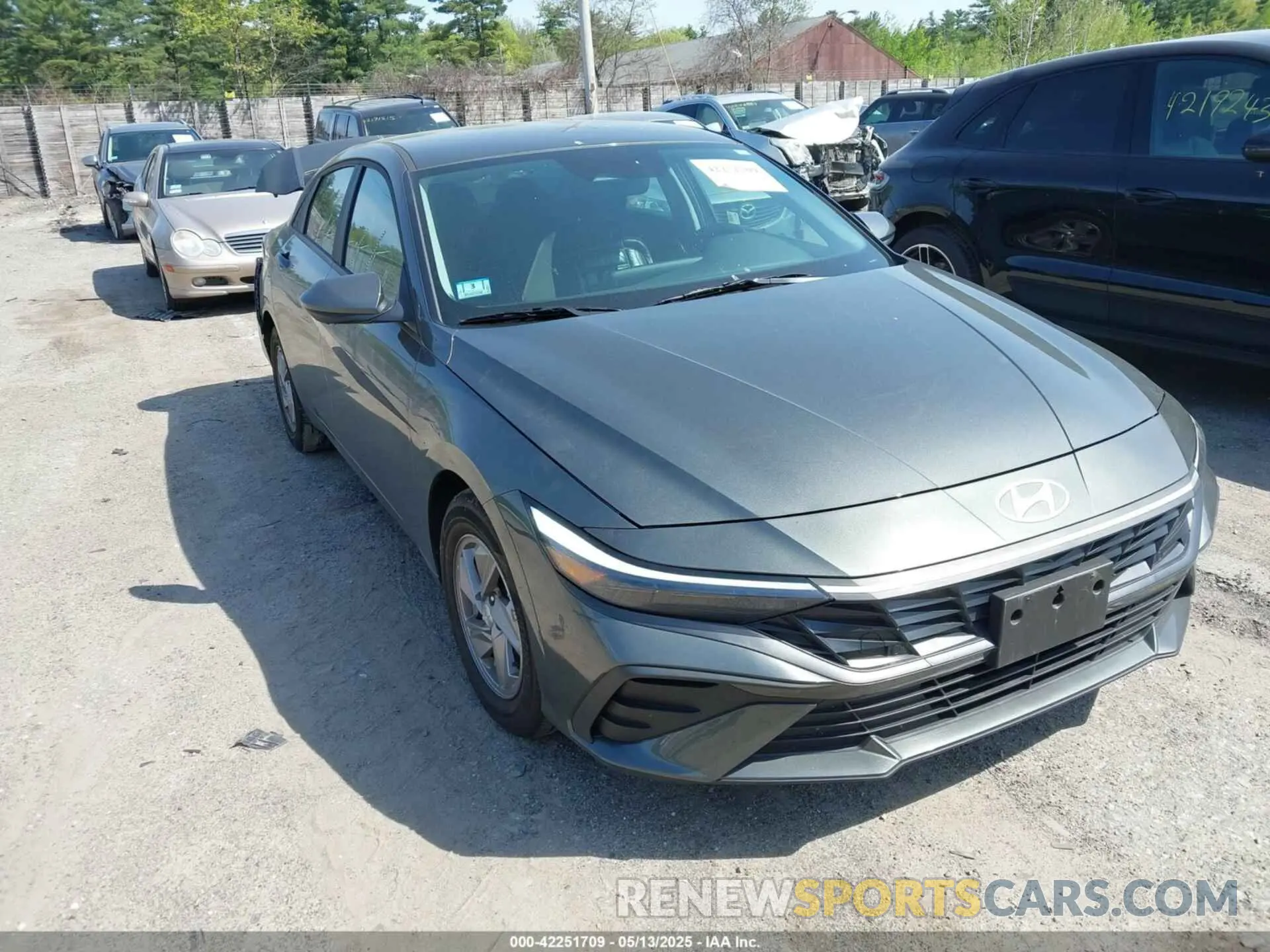 1 Photograph of a damaged car KMHLL4DG5RU726988 HYUNDAI ELANTRA 2024
