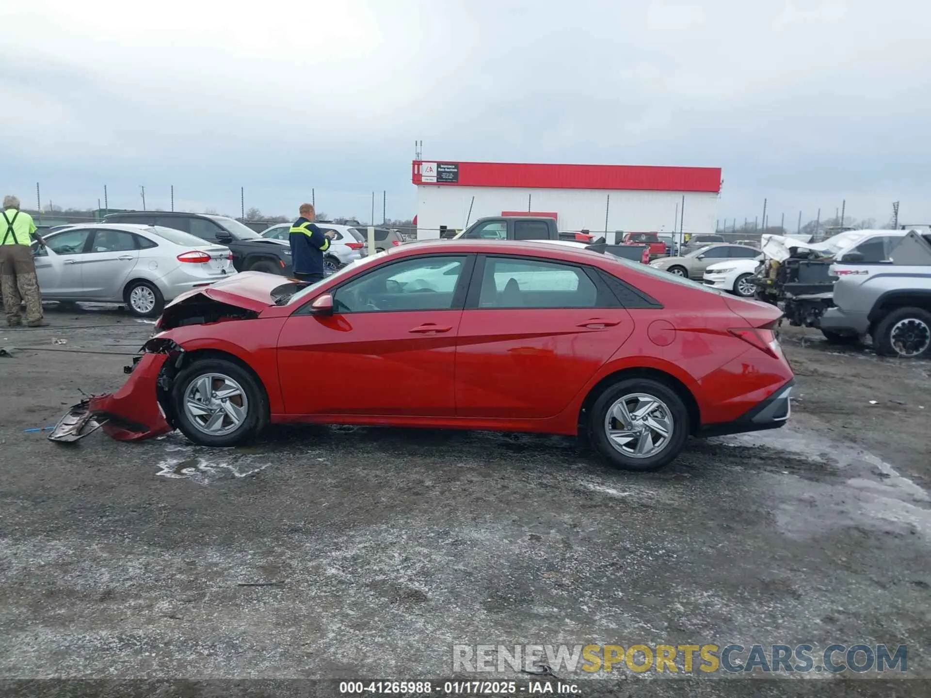 14 Photograph of a damaged car KMHLL4DG5RU829392 HYUNDAI ELANTRA 2024