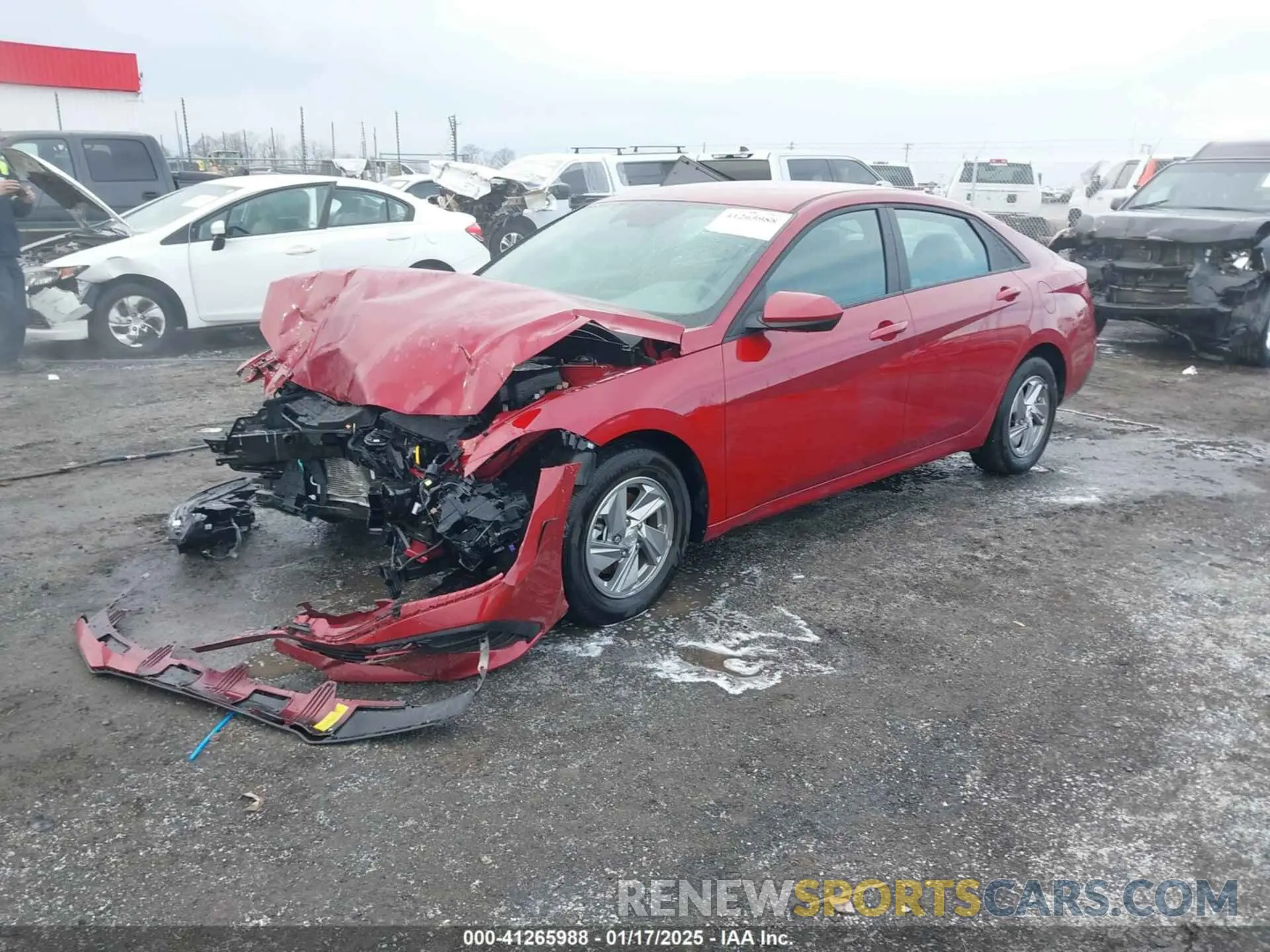 2 Photograph of a damaged car KMHLL4DG5RU829392 HYUNDAI ELANTRA 2024