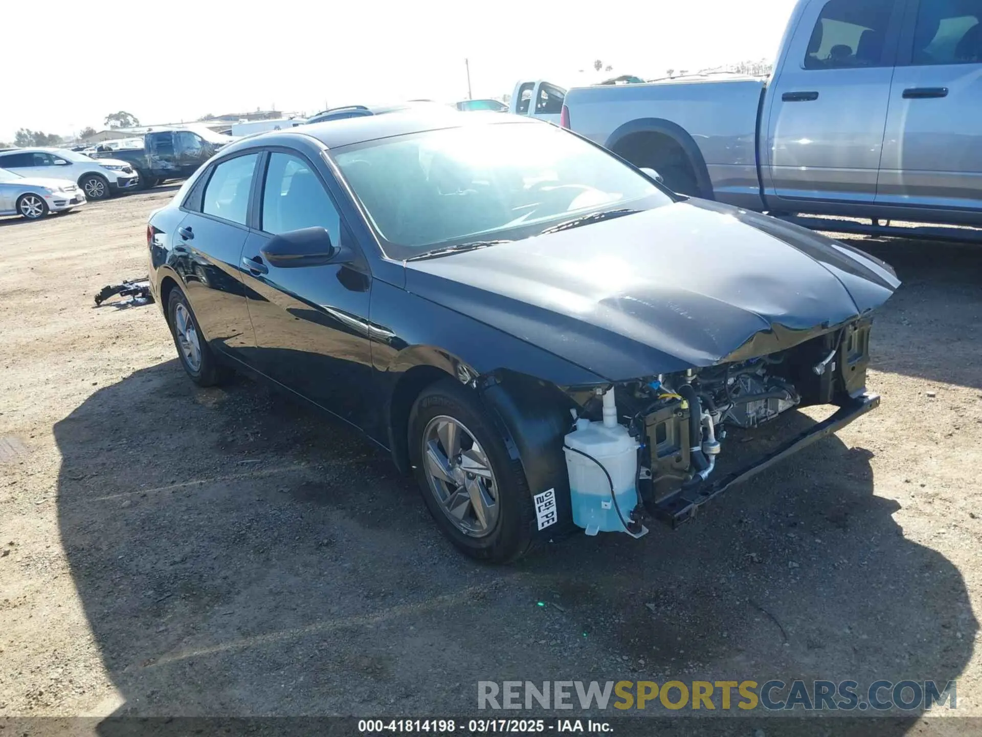 1 Photograph of a damaged car KMHLL4DG5RU842031 HYUNDAI ELANTRA 2024
