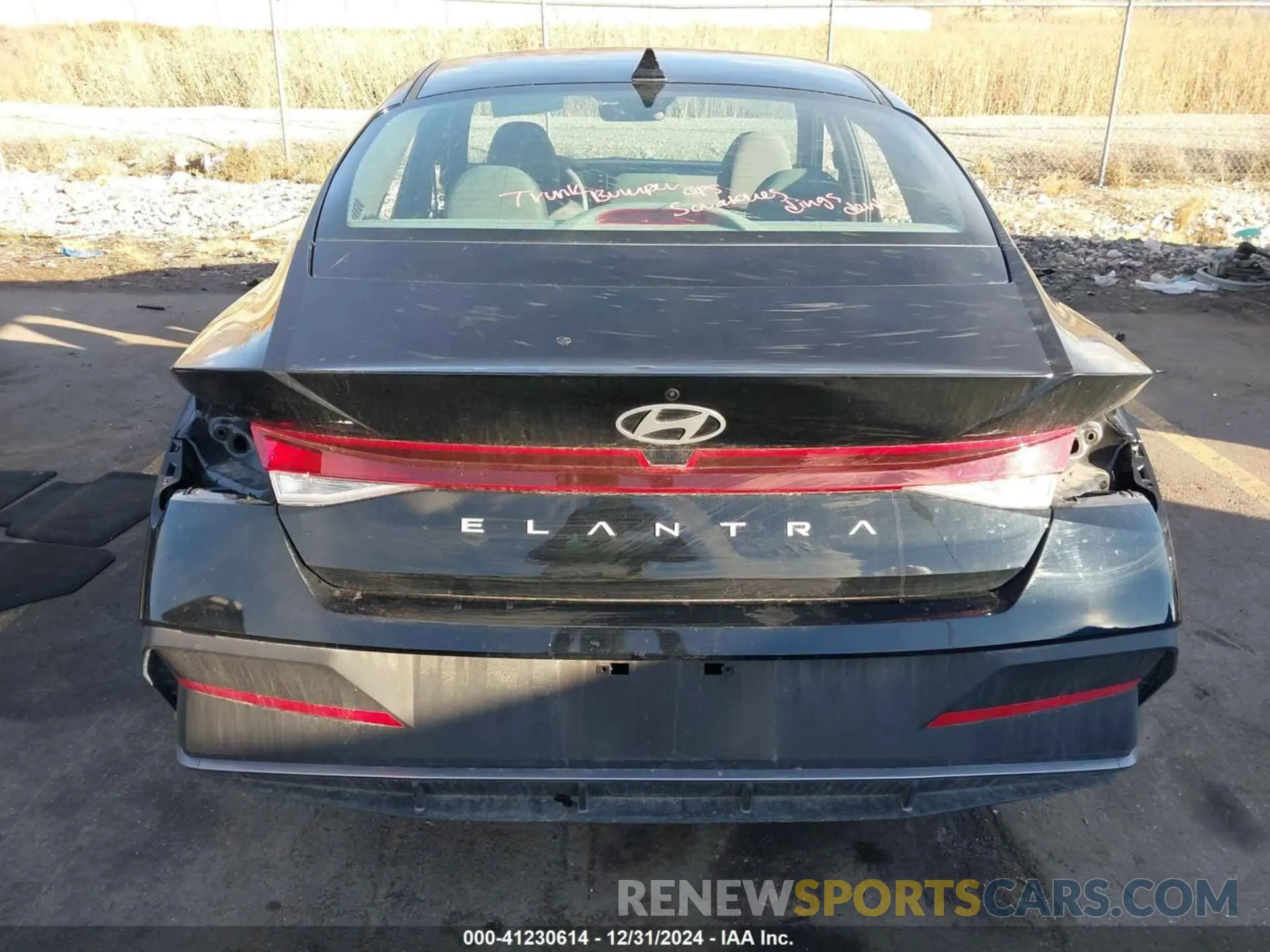 17 Photograph of a damaged car KMHLL4DG6RU765251 HYUNDAI ELANTRA 2024