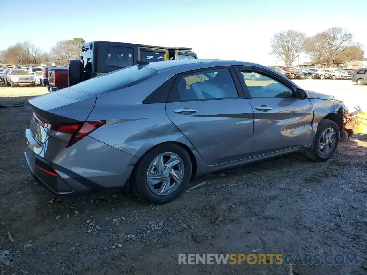 3 Photograph of a damaged car KMHLL4DG6RU771499 HYUNDAI ELANTRA 2024