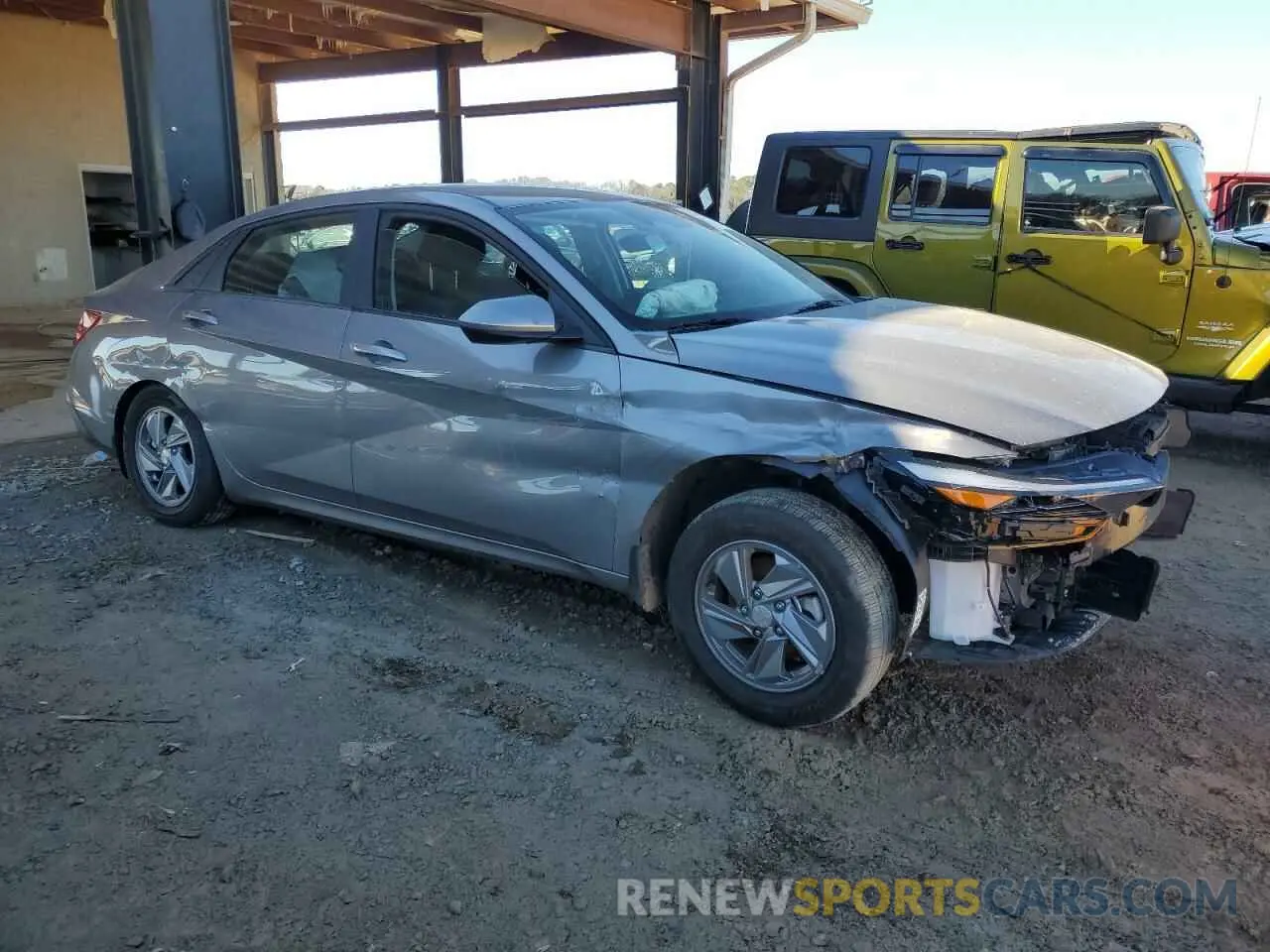 4 Photograph of a damaged car KMHLL4DG6RU771499 HYUNDAI ELANTRA 2024