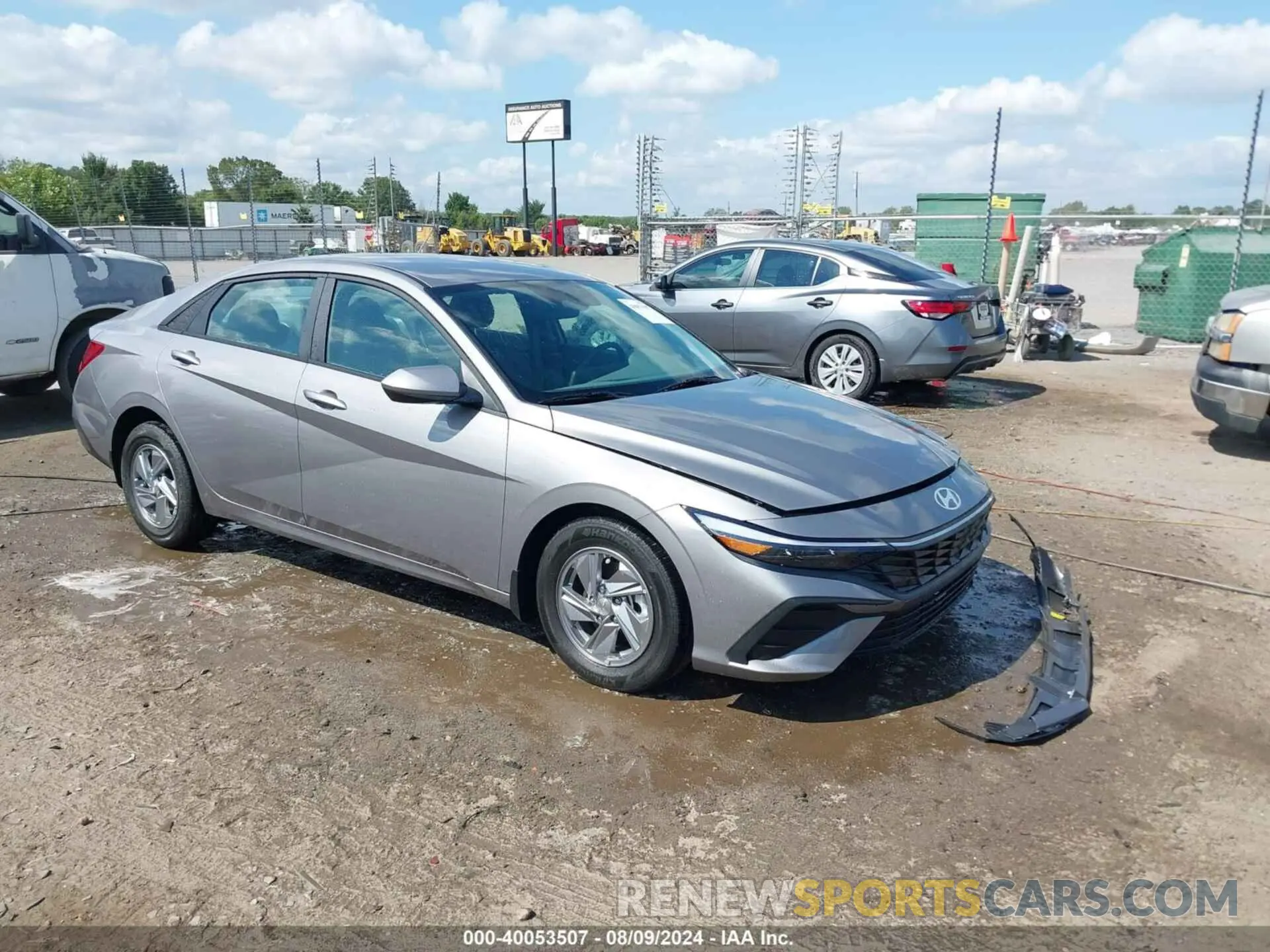 1 Photograph of a damaged car KMHLL4DG6RU786875 HYUNDAI ELANTRA 2024