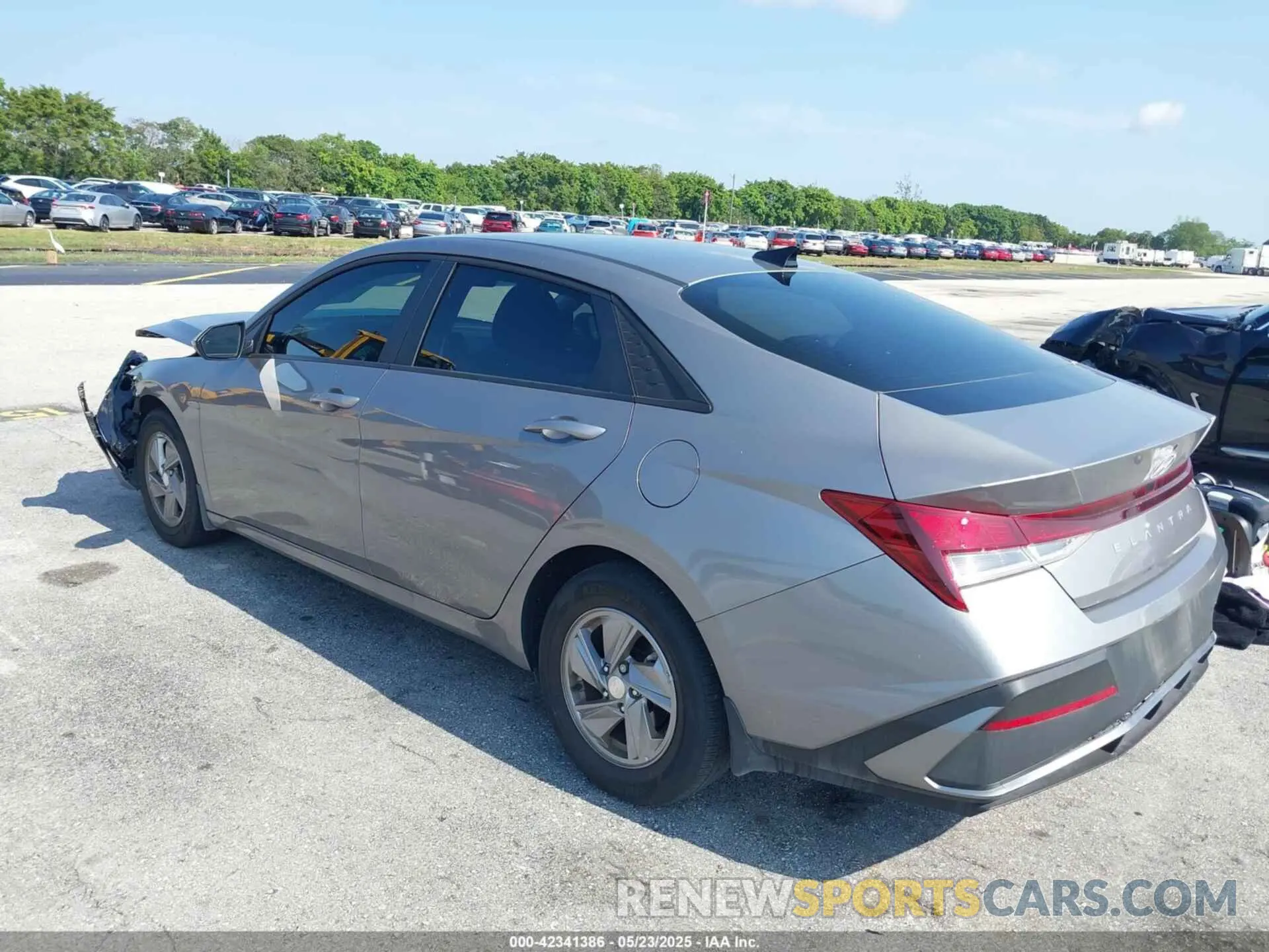 3 Photograph of a damaged car KMHLL4DG6RU801777 HYUNDAI ELANTRA 2024
