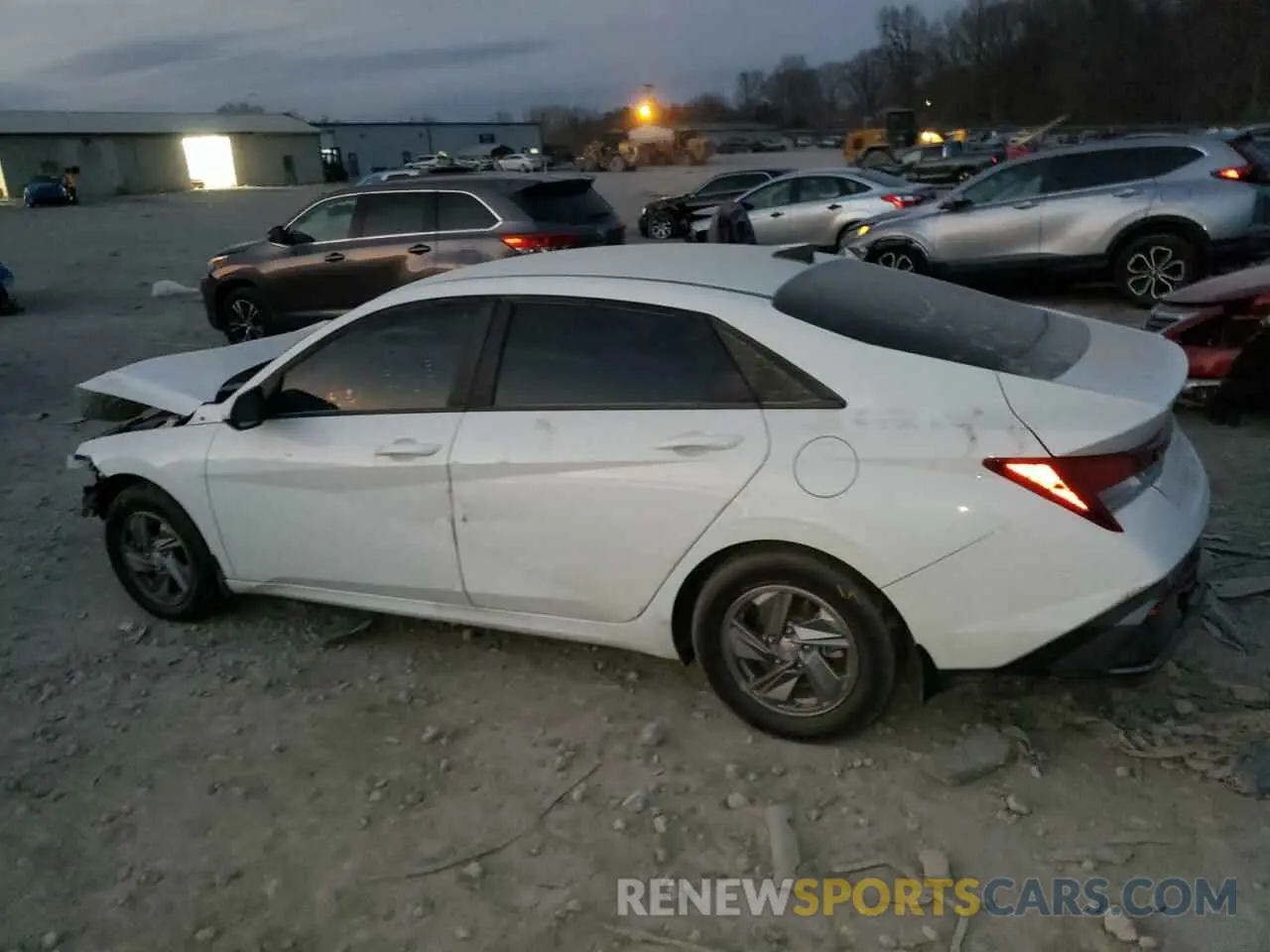 2 Photograph of a damaged car KMHLL4DG6RU843446 HYUNDAI ELANTRA 2024