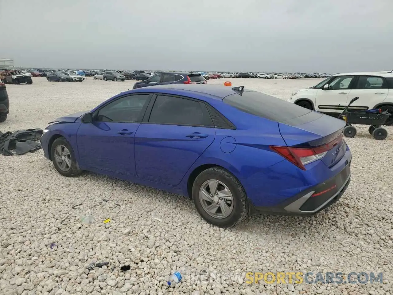 2 Photograph of a damaged car KMHLL4DG7RU790627 HYUNDAI ELANTRA 2024