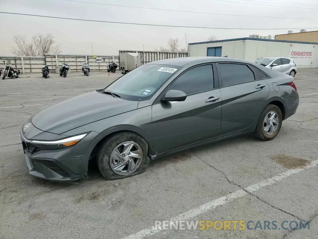 1 Photograph of a damaged car KMHLL4DG7RU792667 HYUNDAI ELANTRA 2024