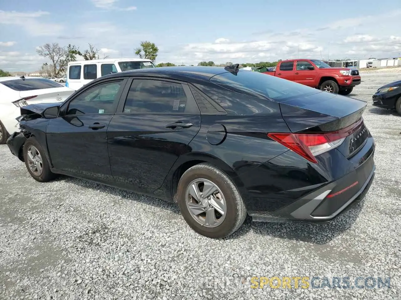 2 Photograph of a damaged car KMHLL4DG7RU800444 HYUNDAI ELANTRA 2024