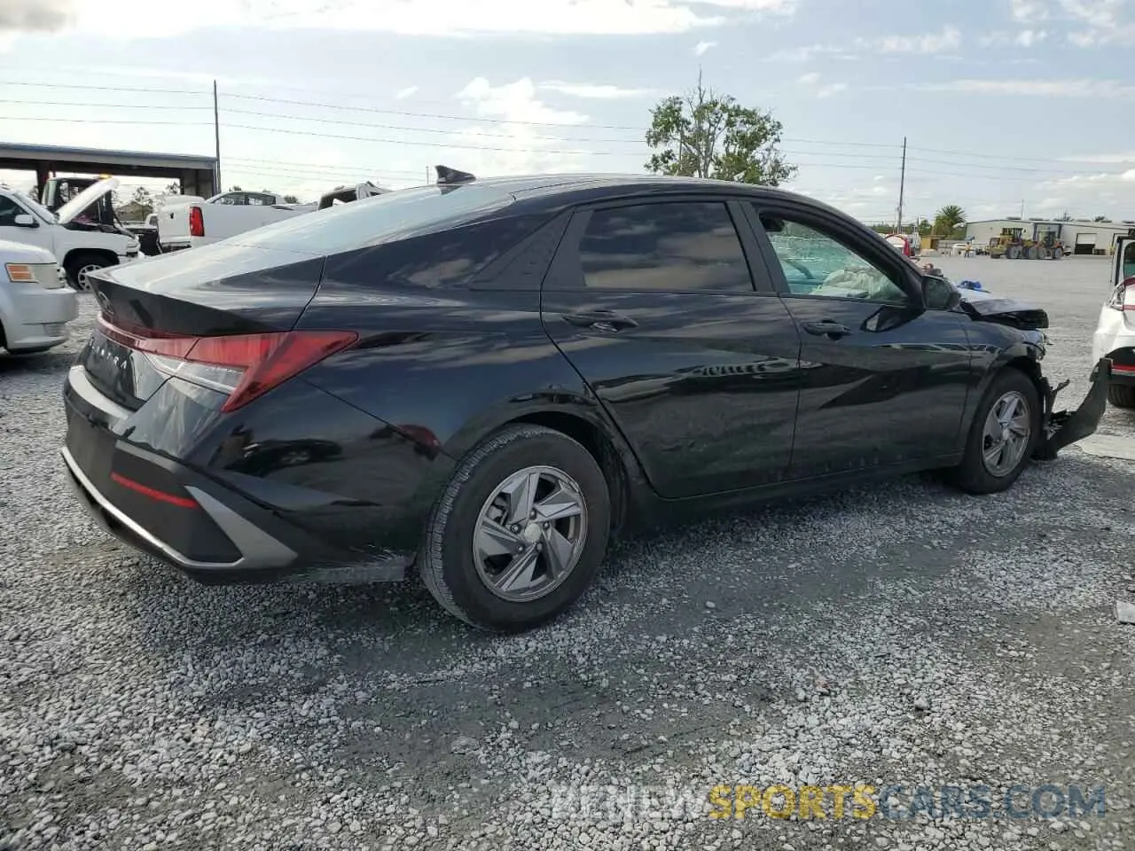 3 Photograph of a damaged car KMHLL4DG7RU800444 HYUNDAI ELANTRA 2024