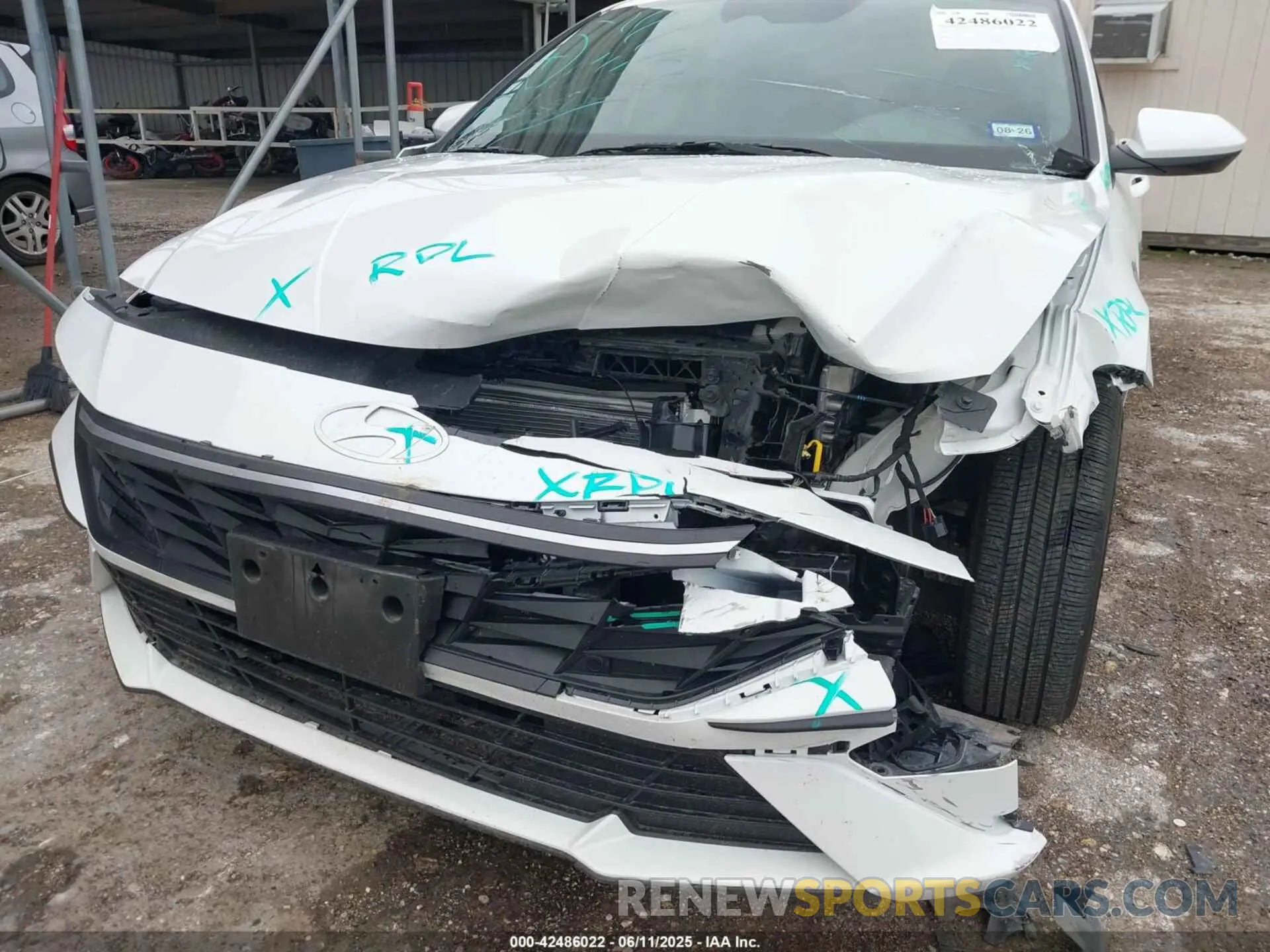6 Photograph of a damaged car KMHLL4DG7RU821097 HYUNDAI ELANTRA 2024