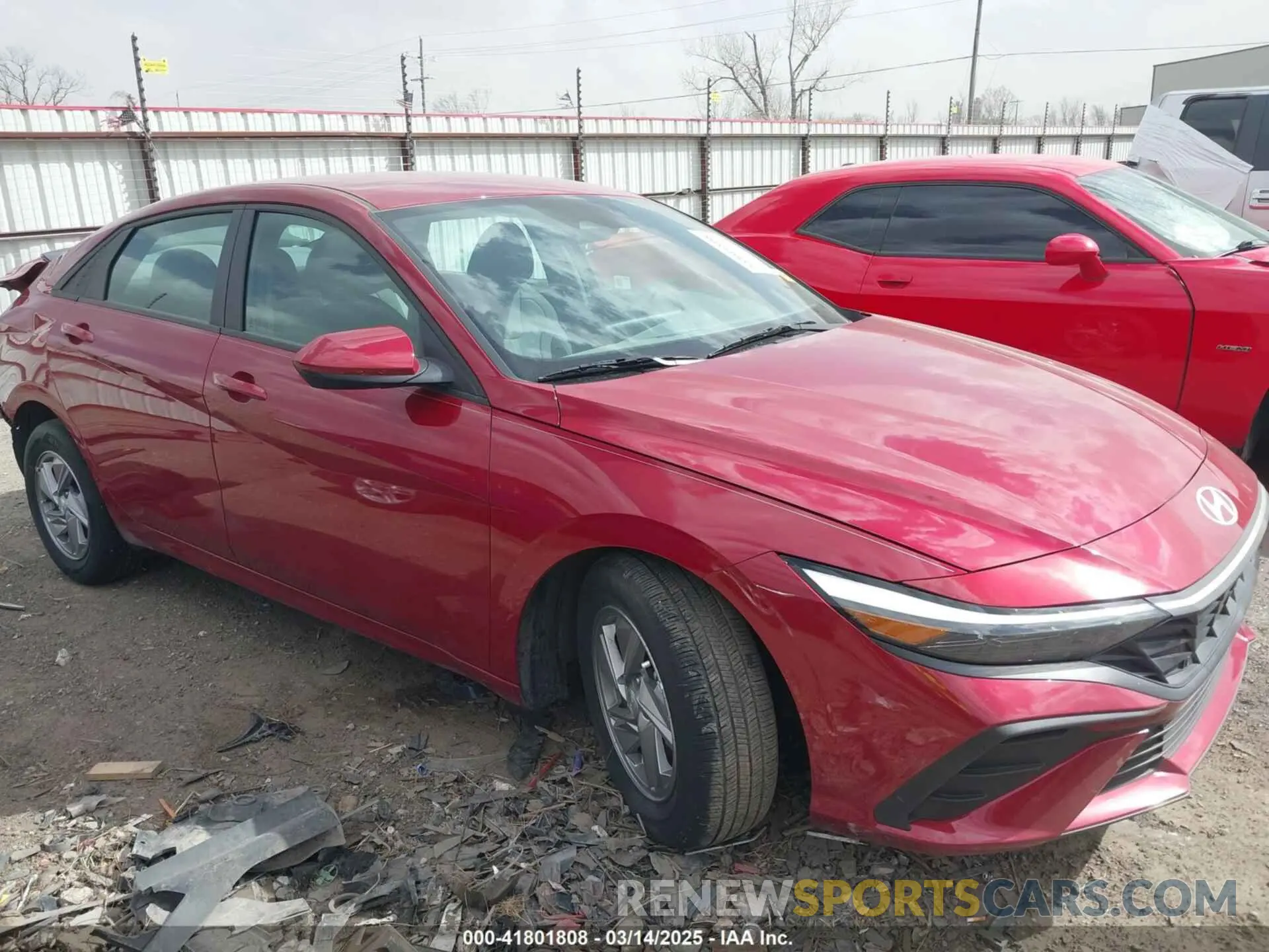 1 Photograph of a damaged car KMHLL4DG7RU851961 HYUNDAI ELANTRA 2024