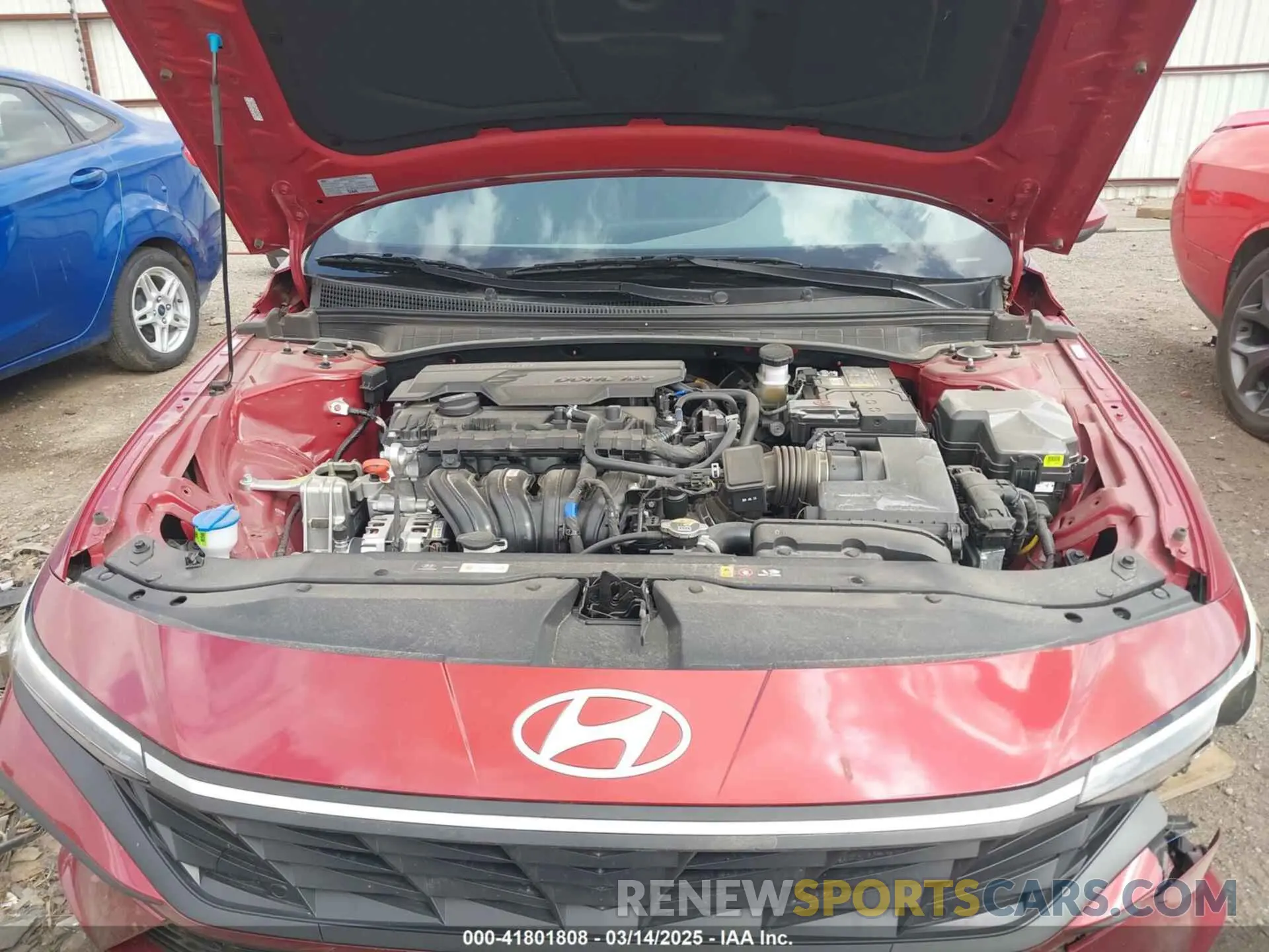 10 Photograph of a damaged car KMHLL4DG7RU851961 HYUNDAI ELANTRA 2024