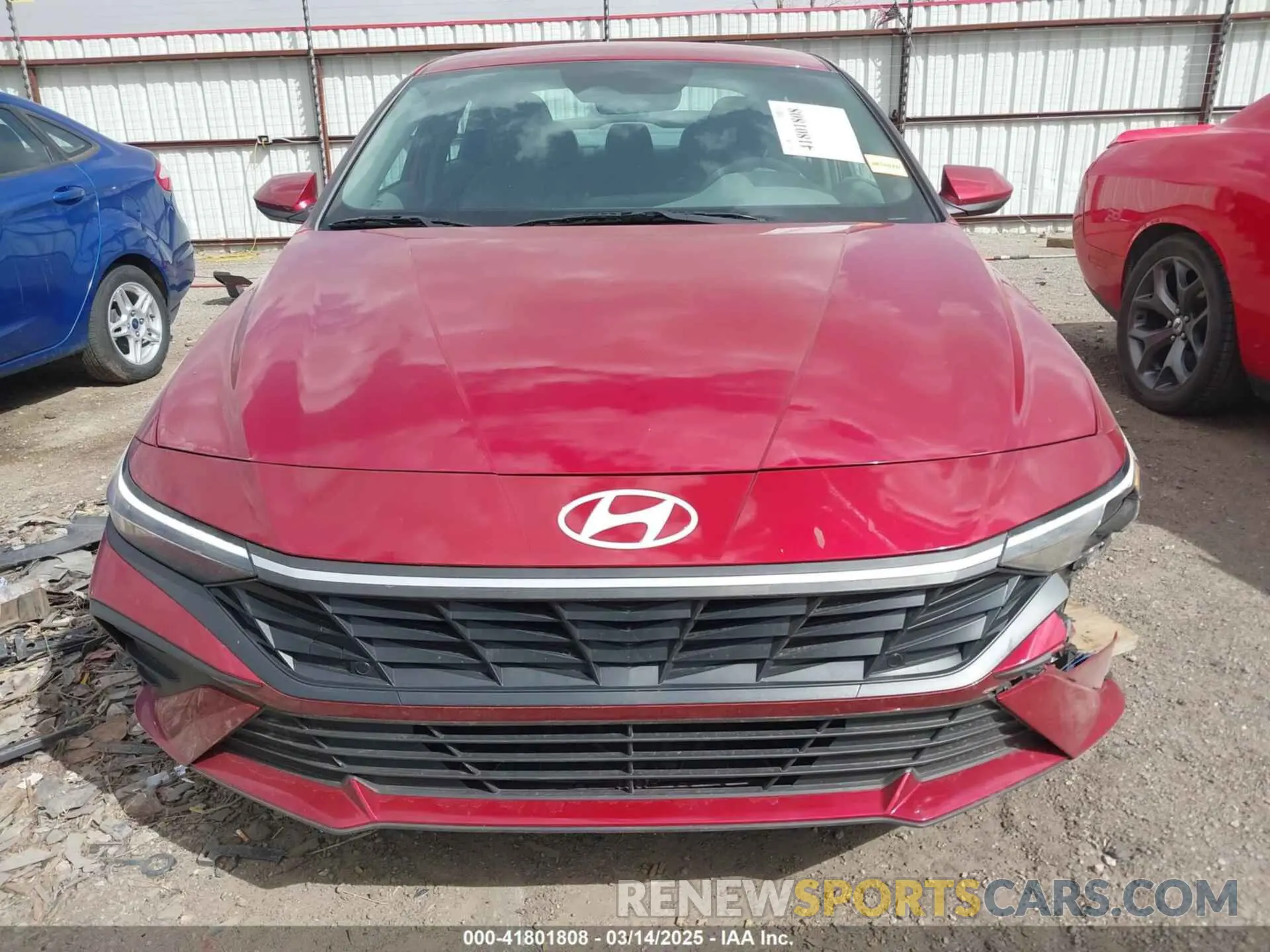 13 Photograph of a damaged car KMHLL4DG7RU851961 HYUNDAI ELANTRA 2024