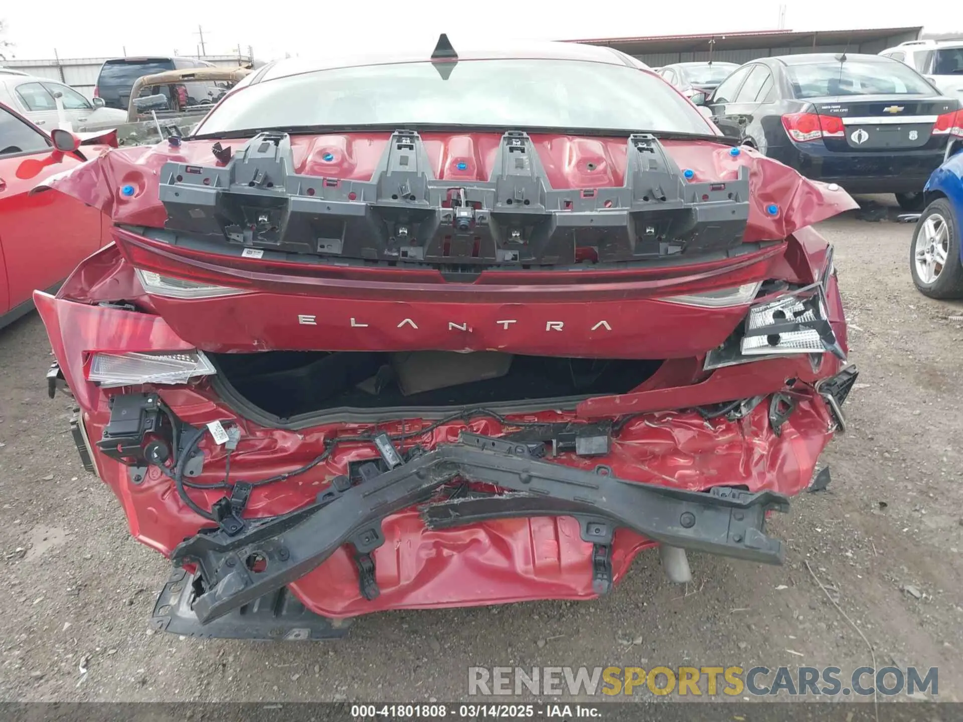 17 Photograph of a damaged car KMHLL4DG7RU851961 HYUNDAI ELANTRA 2024