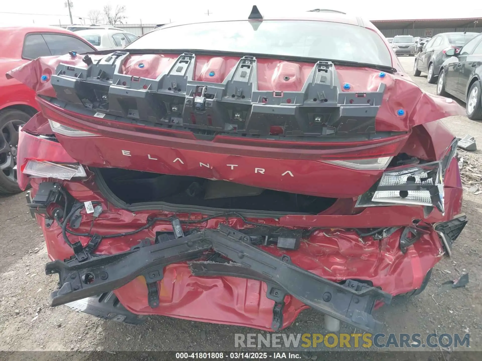 6 Photograph of a damaged car KMHLL4DG7RU851961 HYUNDAI ELANTRA 2024