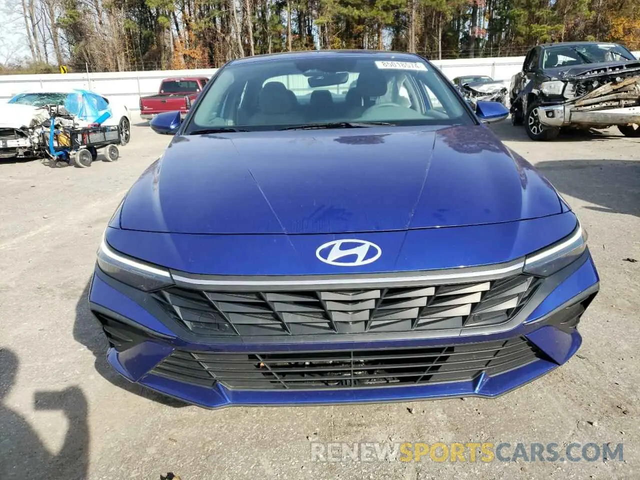 5 Photograph of a damaged car KMHLL4DG8RU668018 HYUNDAI ELANTRA 2024