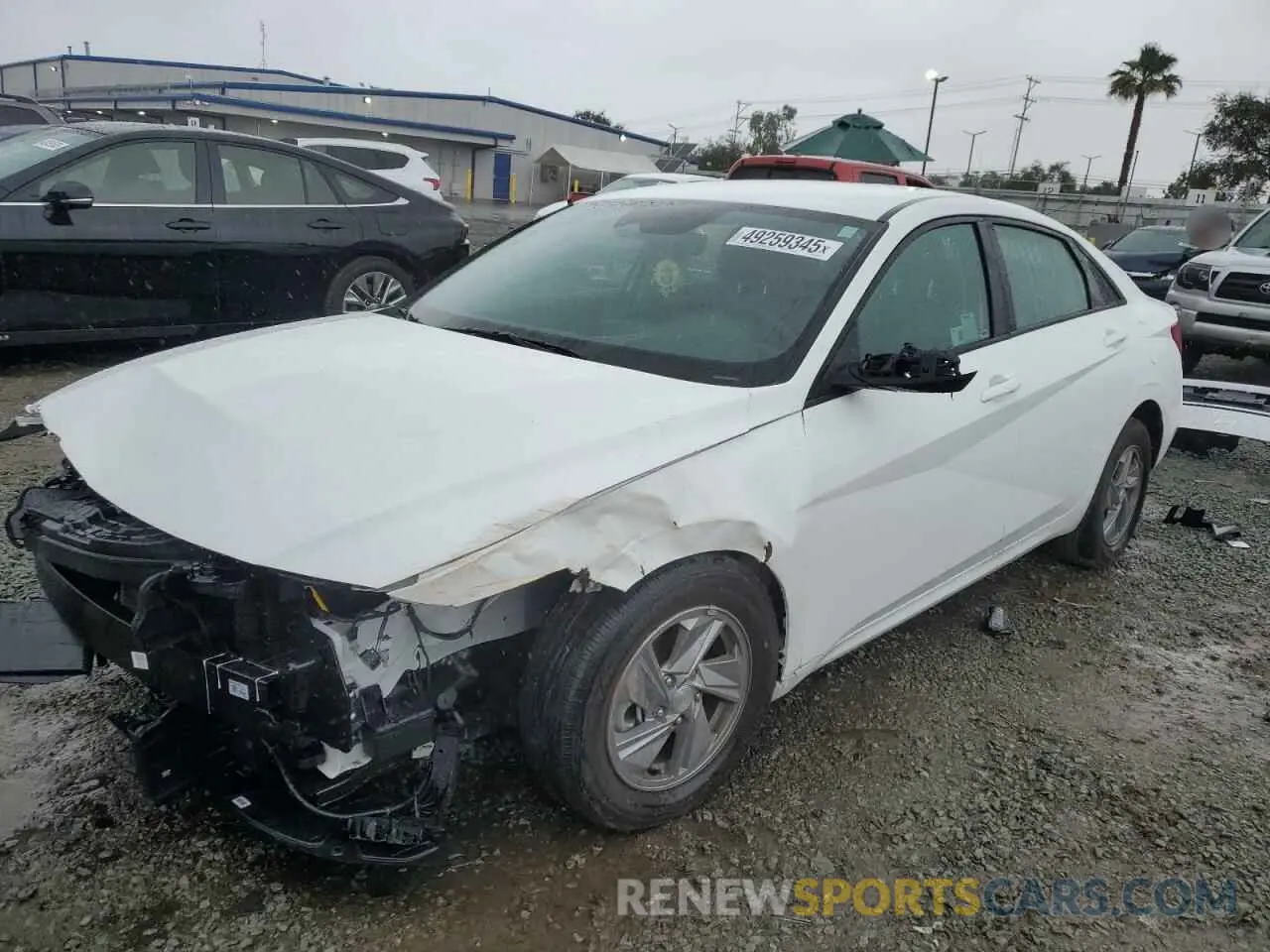 1 Photograph of a damaged car KMHLL4DG8RU816748 HYUNDAI ELANTRA 2024