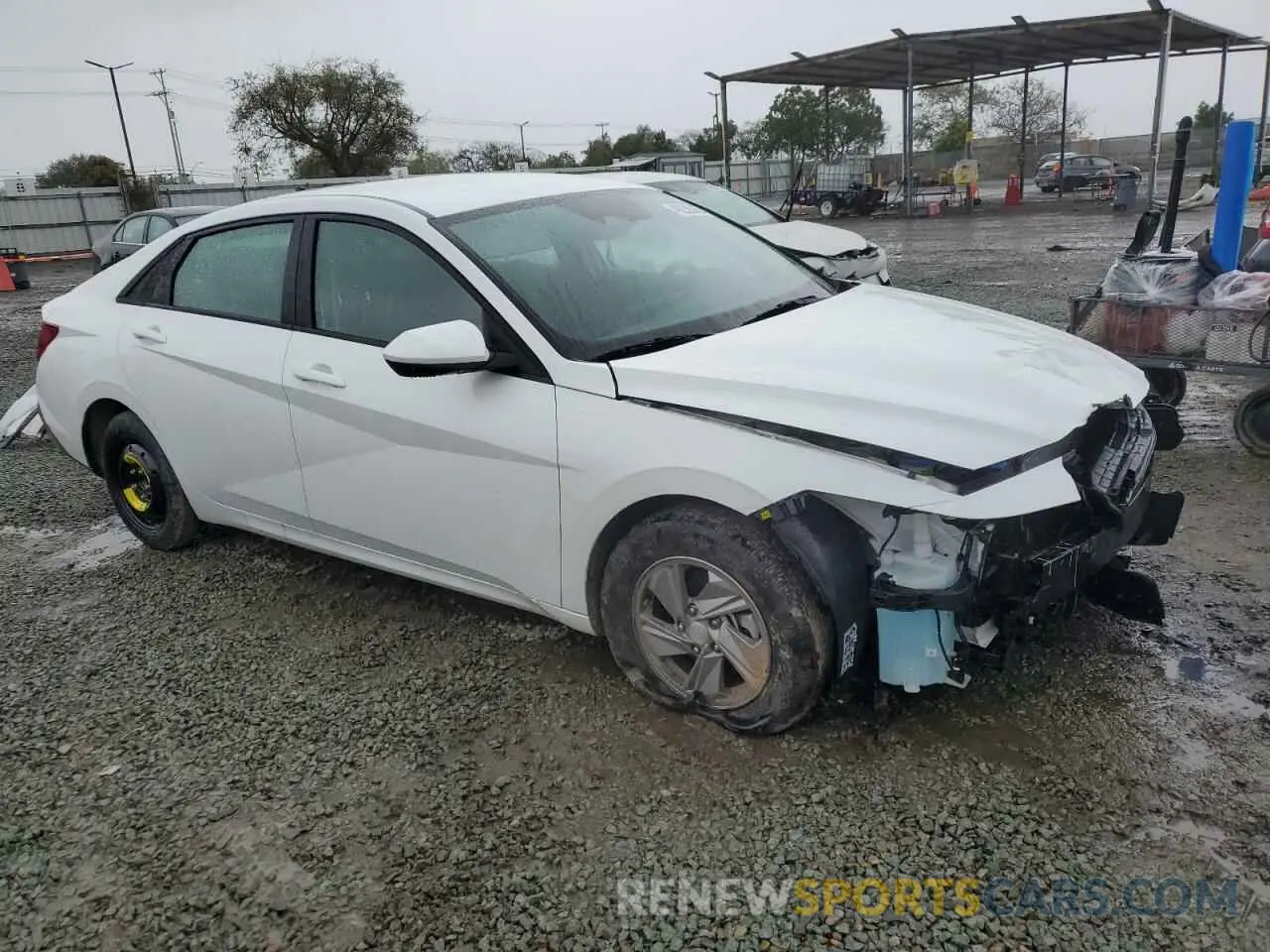 4 Photograph of a damaged car KMHLL4DG8RU816748 HYUNDAI ELANTRA 2024