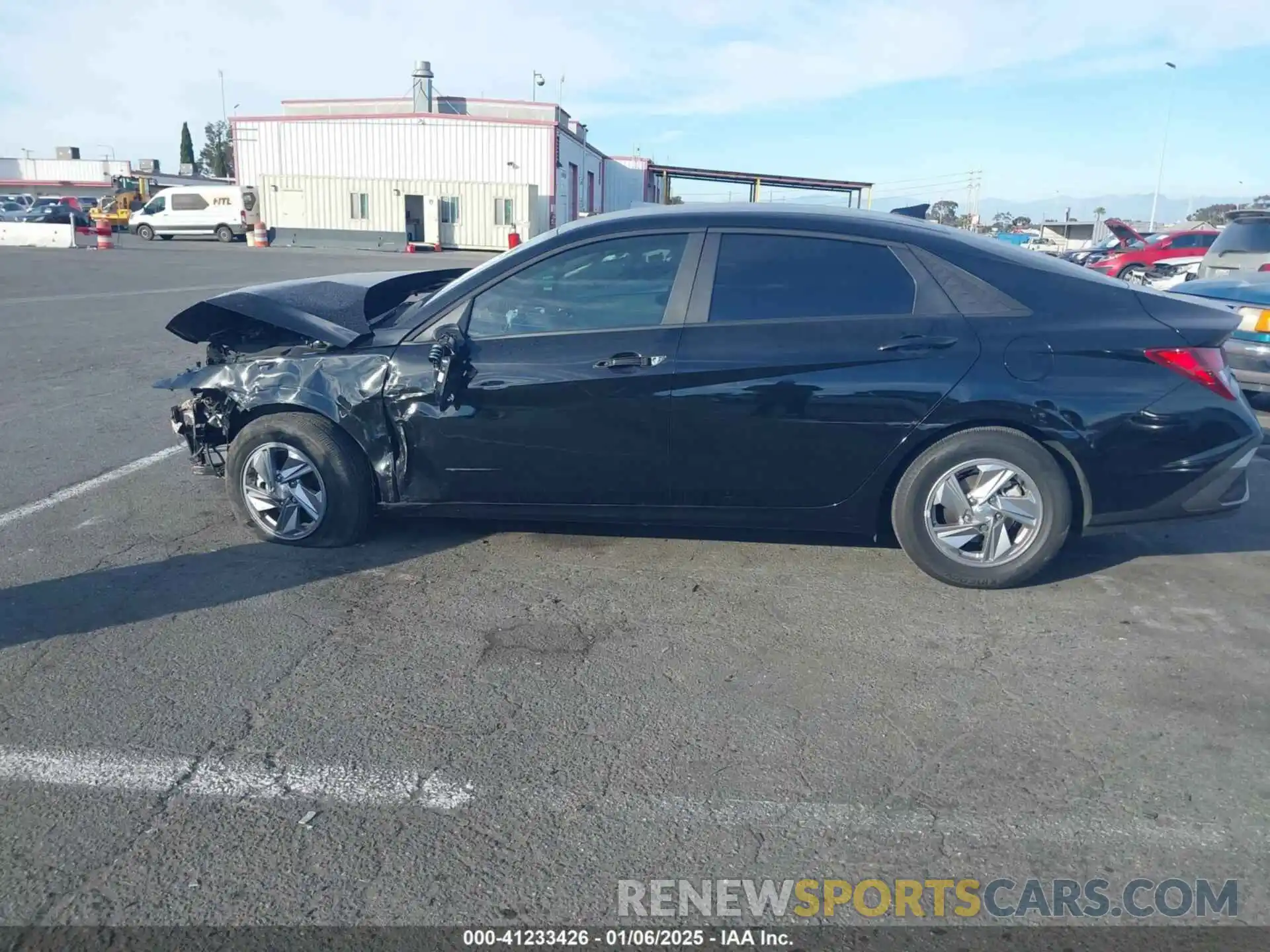 14 Photograph of a damaged car KMHLL4DG8RU842573 HYUNDAI ELANTRA 2024