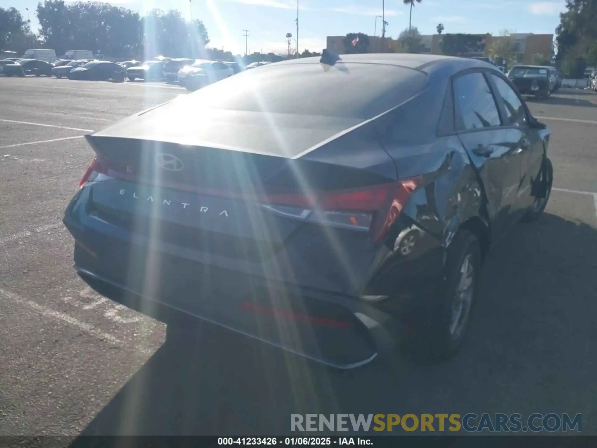 4 Photograph of a damaged car KMHLL4DG8RU842573 HYUNDAI ELANTRA 2024