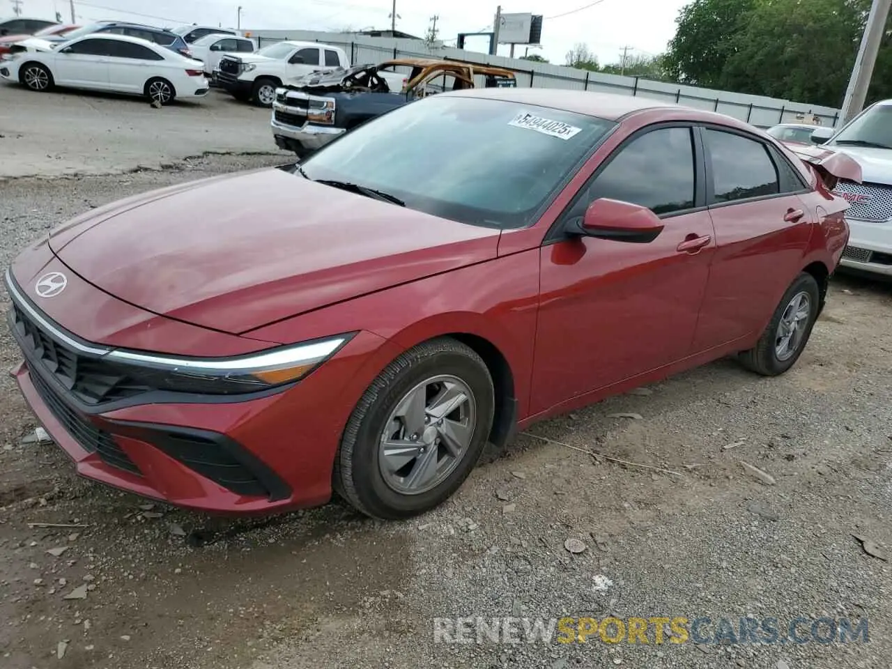 1 Photograph of a damaged car KMHLL4DG8RU851547 HYUNDAI ELANTRA 2024