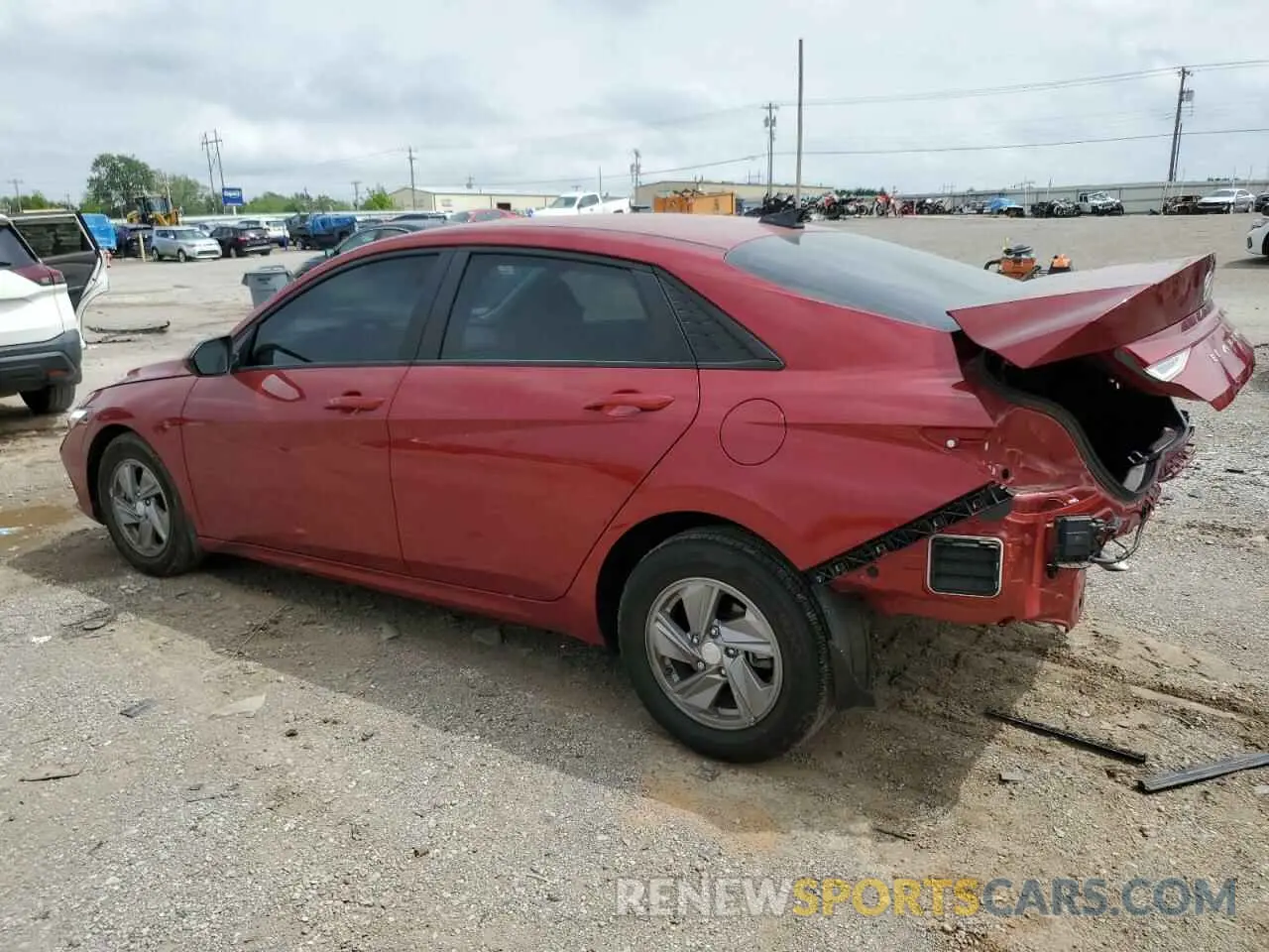 2 Photograph of a damaged car KMHLL4DG8RU851547 HYUNDAI ELANTRA 2024