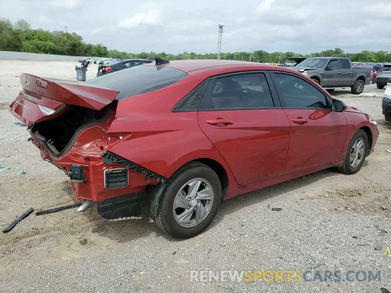 3 Photograph of a damaged car KMHLL4DG8RU851547 HYUNDAI ELANTRA 2024