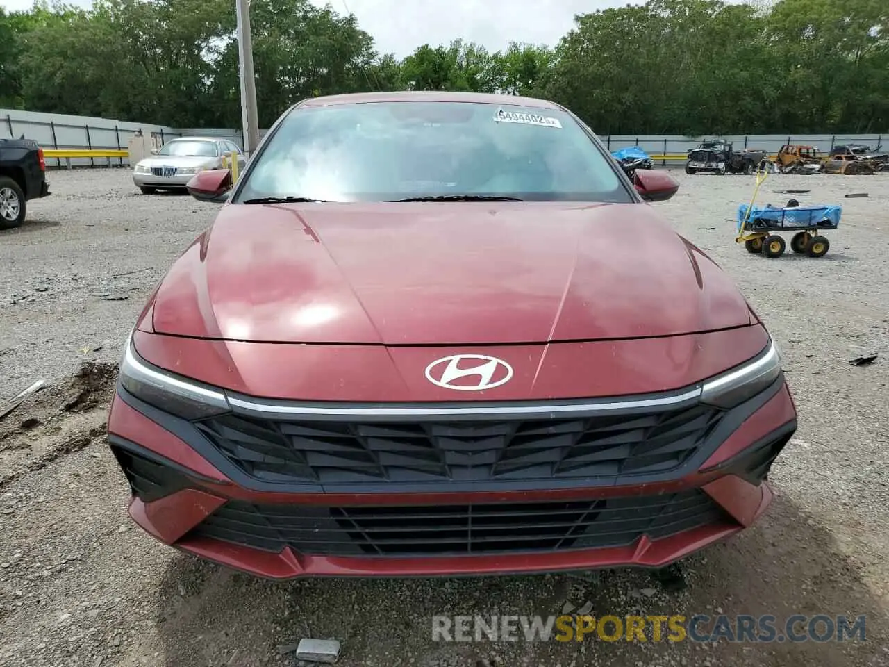 5 Photograph of a damaged car KMHLL4DG8RU851547 HYUNDAI ELANTRA 2024