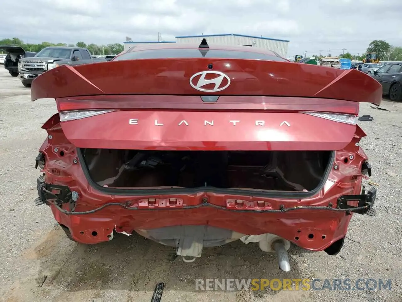 6 Photograph of a damaged car KMHLL4DG8RU851547 HYUNDAI ELANTRA 2024