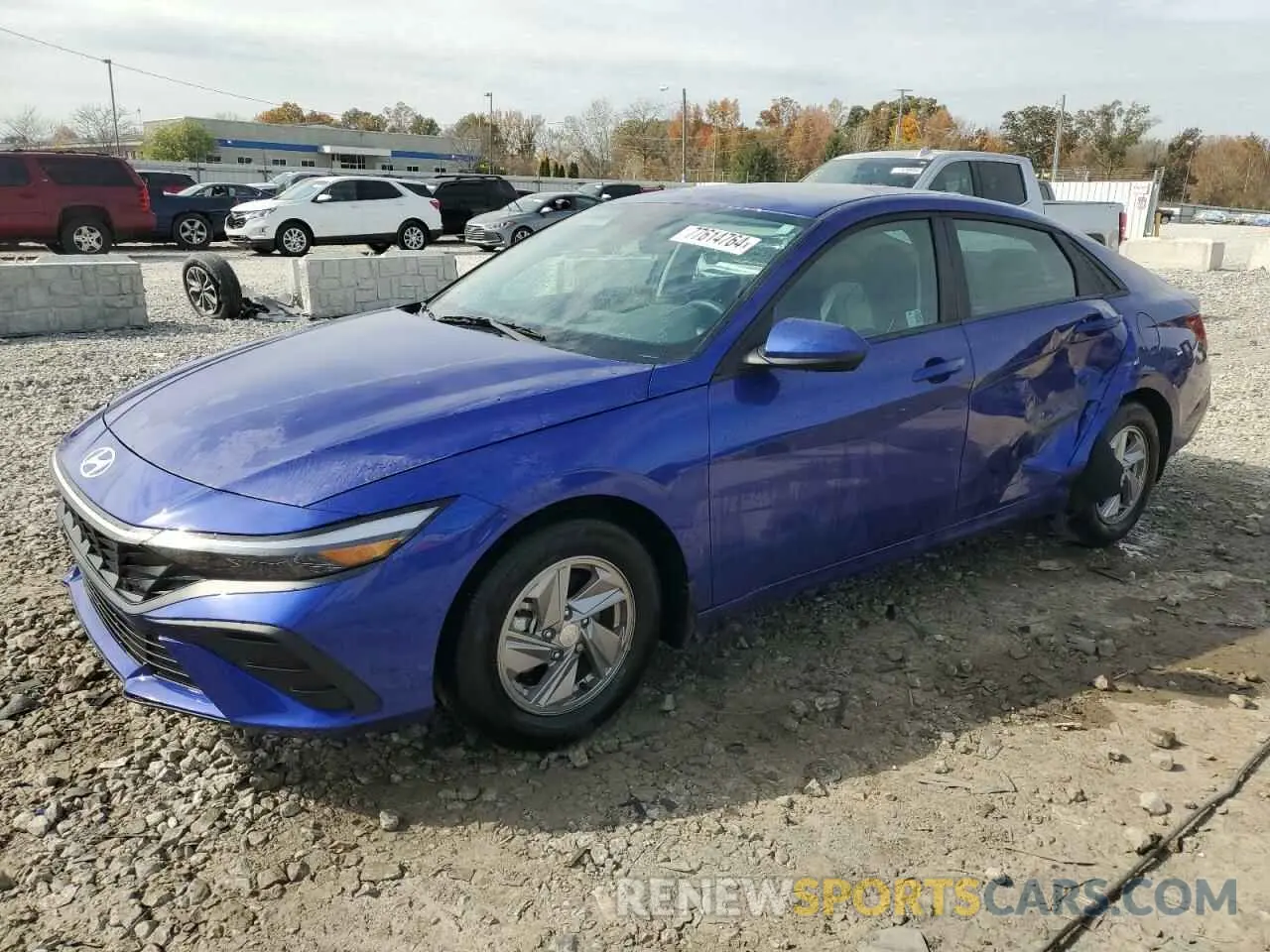 1 Photograph of a damaged car KMHLL4DG9RU713578 HYUNDAI ELANTRA 2024