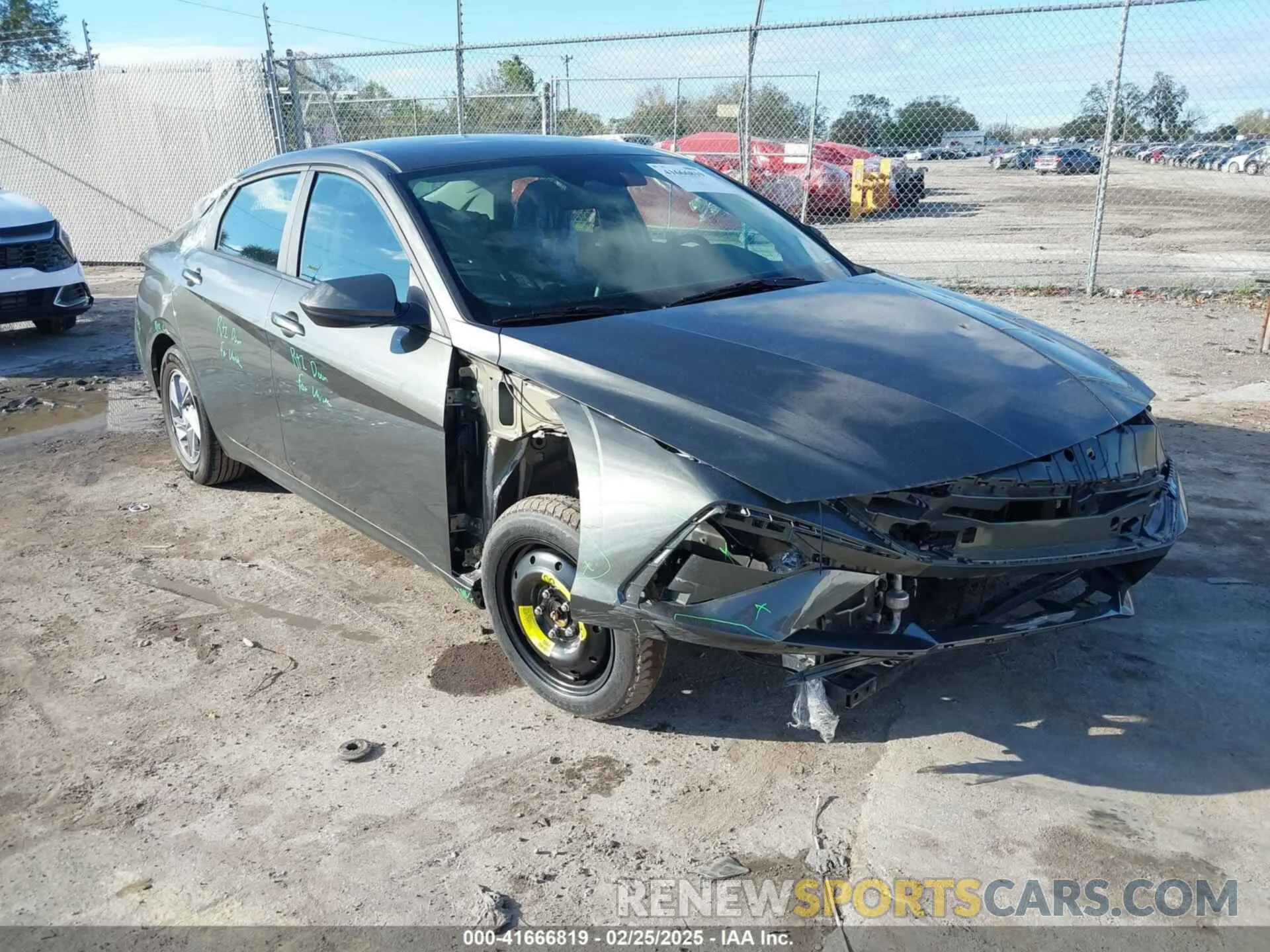 1 Photograph of a damaged car KMHLL4DG9RU723012 HYUNDAI ELANTRA 2024