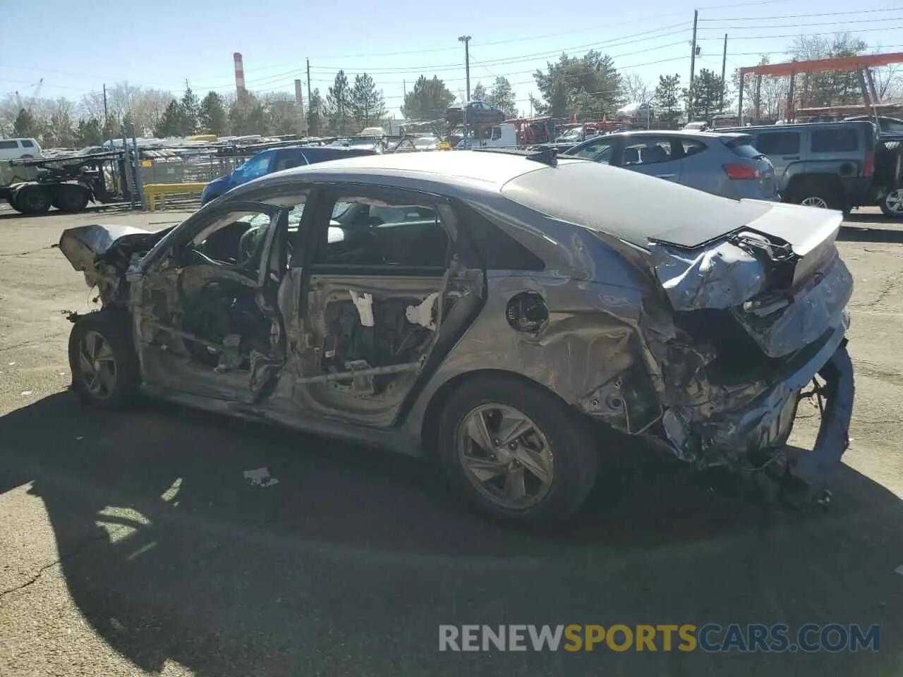 2 Photograph of a damaged car KMHLL4DG9RU741008 HYUNDAI ELANTRA 2024
